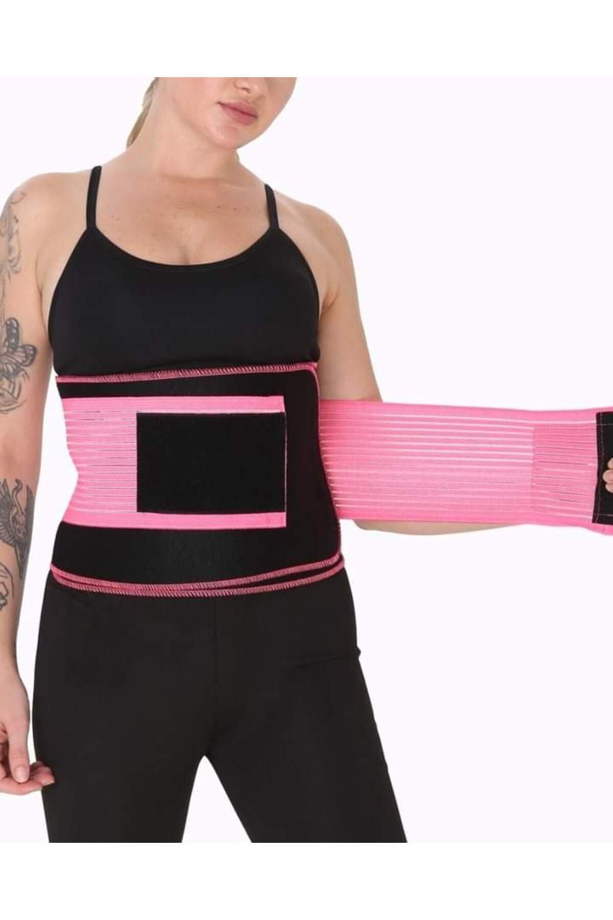 selın şop-POWER CORS Thermal abdominal corset for burning belly fat, two layers 5