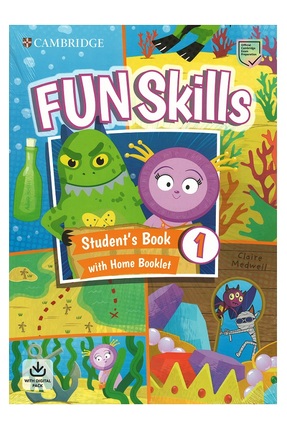 Cambridge University Fun Skills 1 Student's Book & Home Booklet with Digital ...