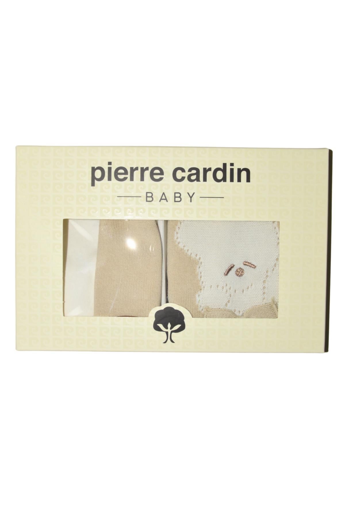 Pierre Cardin لباس بافتنی روپوش خرس 3 تکه خروجی بیمارستان 305340