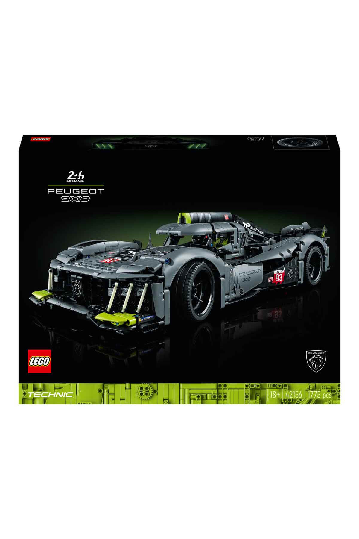 پژو 9X8 24 ساعته لمان هیبرید هایپرکار 42156