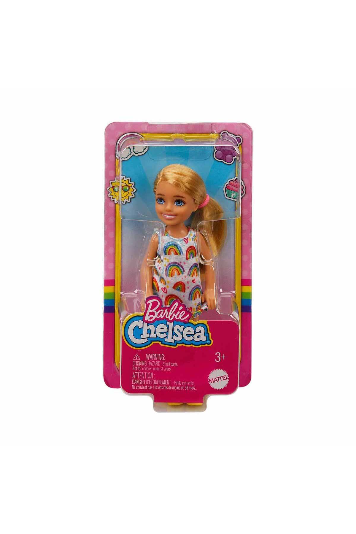 Chelsea Dolls with Accessories - Blonde-Rainbow Dress
