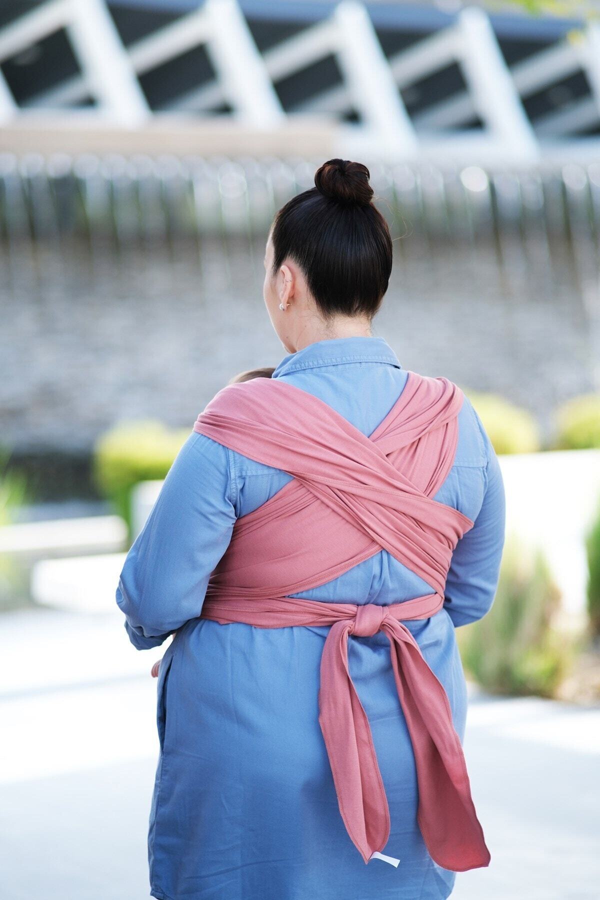 Neko Esnek Wrap Sling - Aragon fotoğrafı 4 (önizleme)