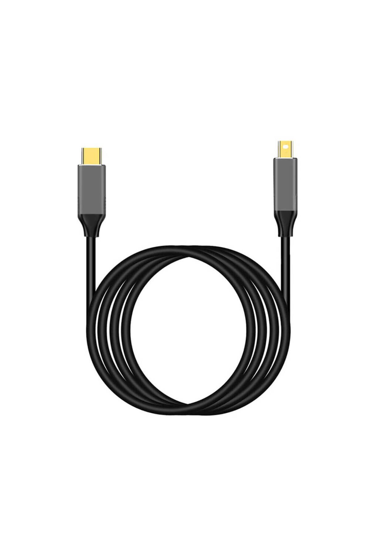 Koodmax-1.8m USB-C USB 3.1 Type C to Mini DisplayPort 4K@60Hz Cable Image Transfer Cable 5
