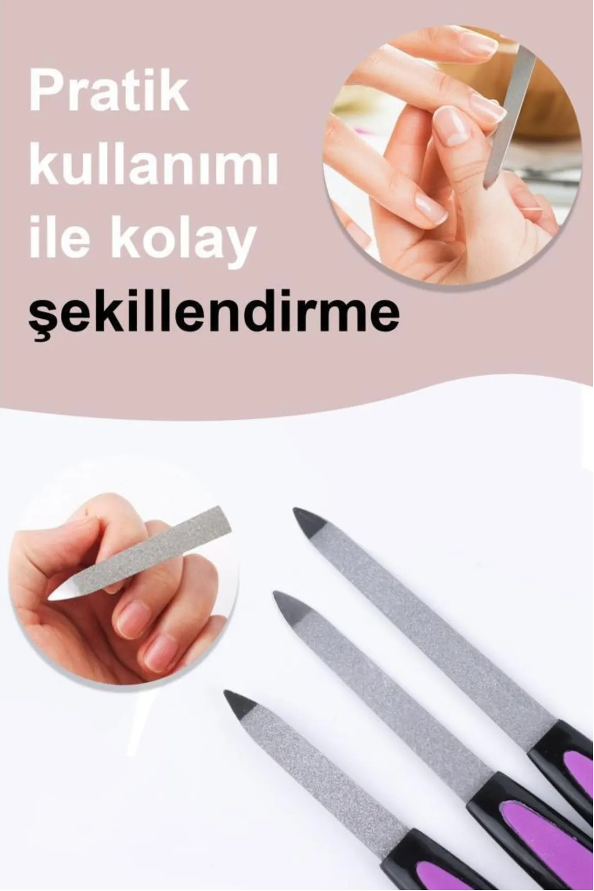 3'lü Törpü Seti ( Manikür-pedikür ) — TYCG3RV9WN169210693435638 — تصویر 4 از 7