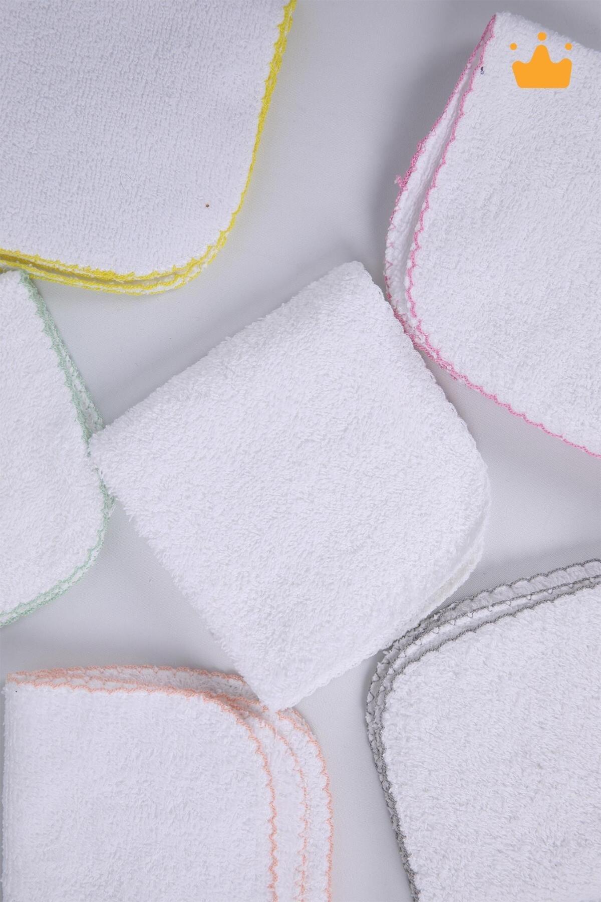 Babyhola Bebek Ağız Mendili ve Ter Havlusu 6'lı Paket Düz Pembe 1071 fotoğrafı 4 (önizleme)