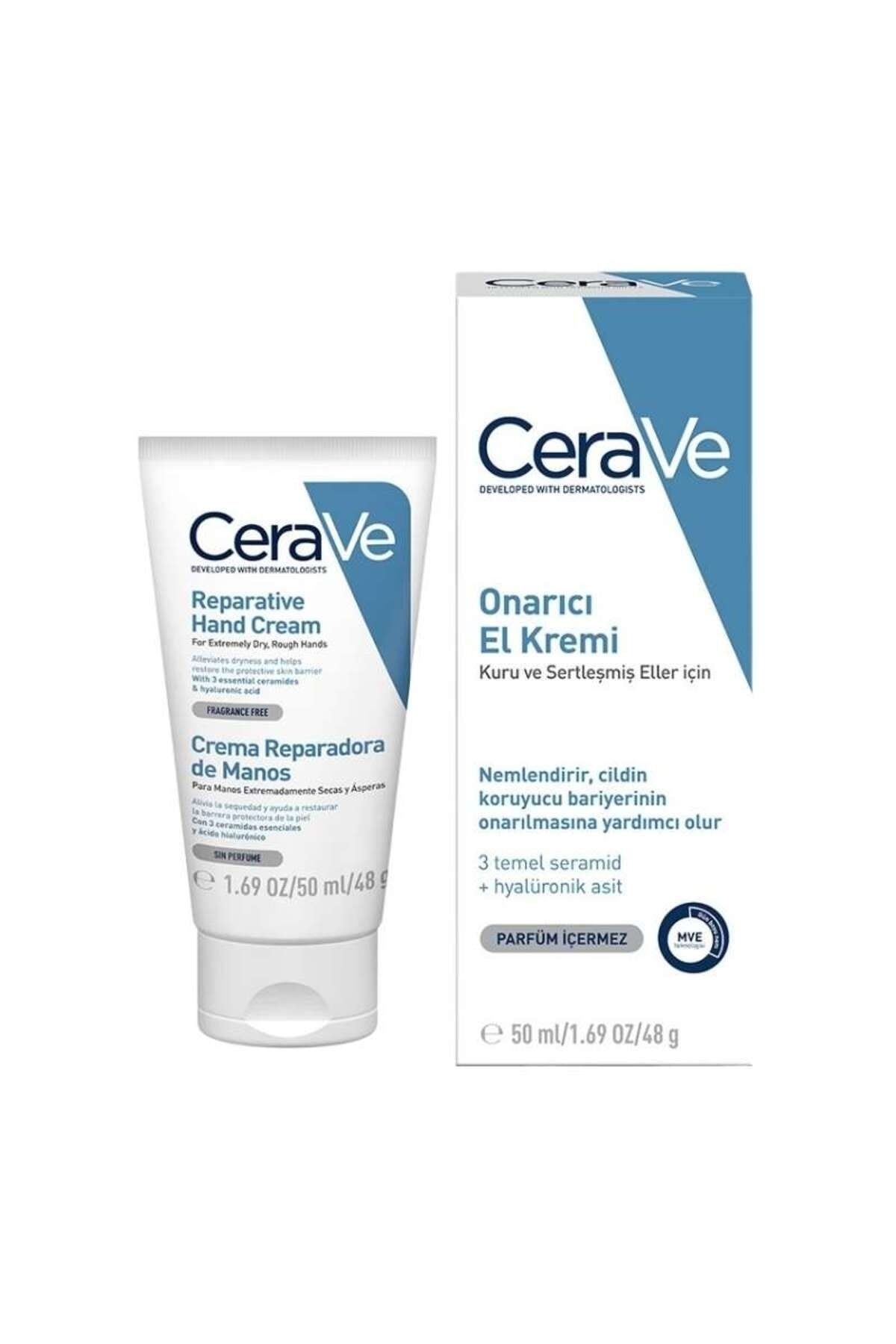 کرم بدن دست 50 میل + مرطوب کننده صورت SPF30 52 CeraVe