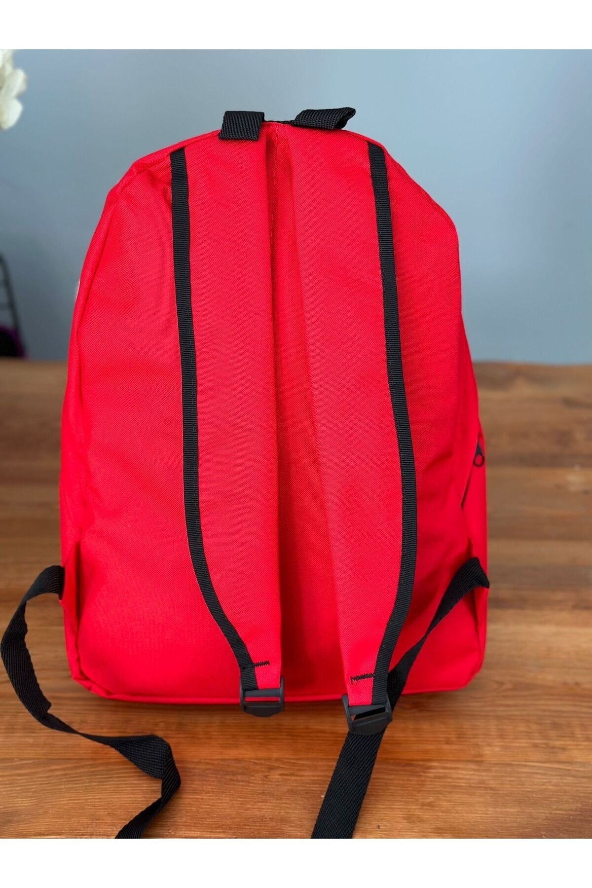 کوله پشتی زنانه قرمز FACESHİNE KOZMETİK WORLD BAZAAR | NEWSTYLEBAG01 اورجینال - تصویر 2