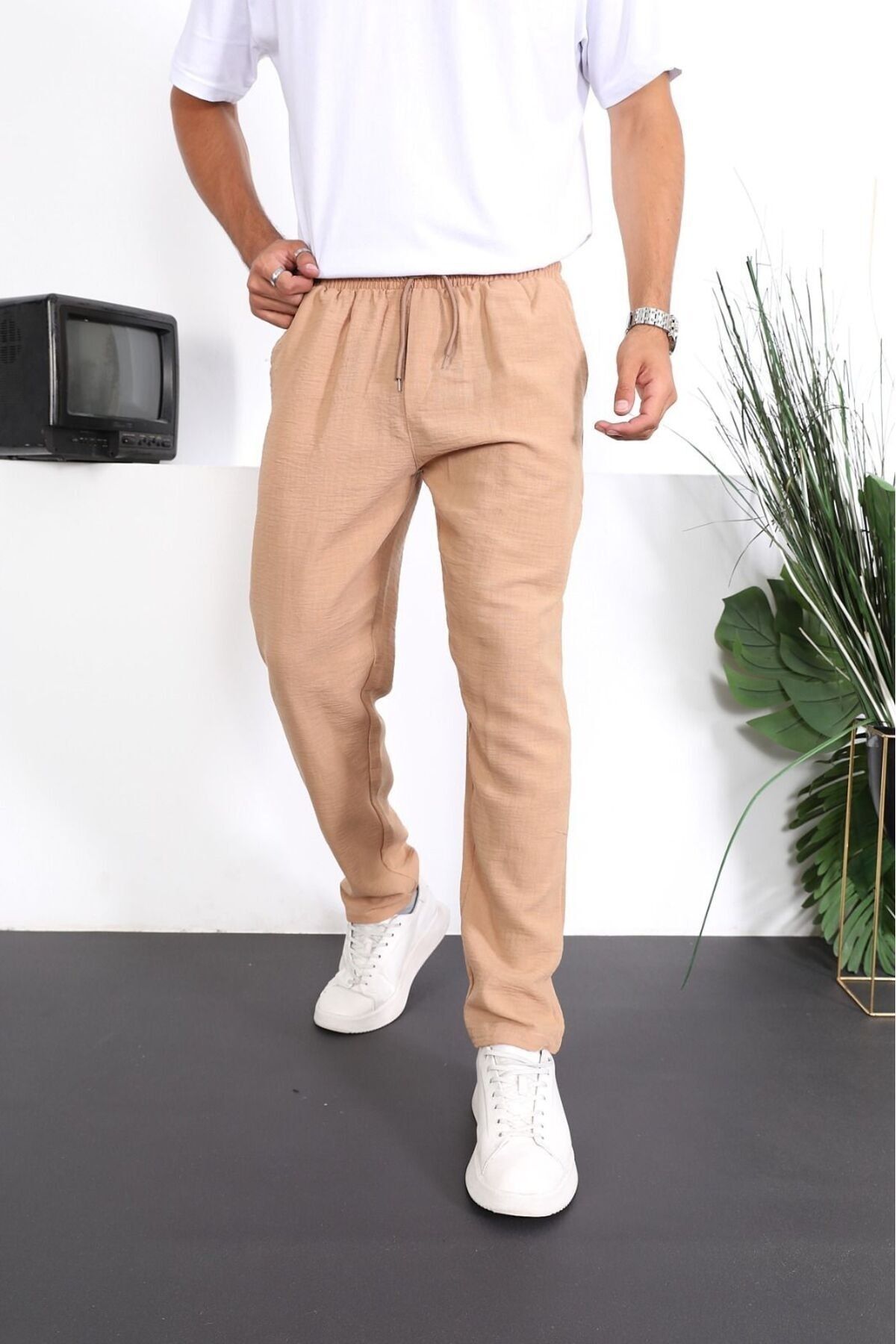 Comfortable linen pants online