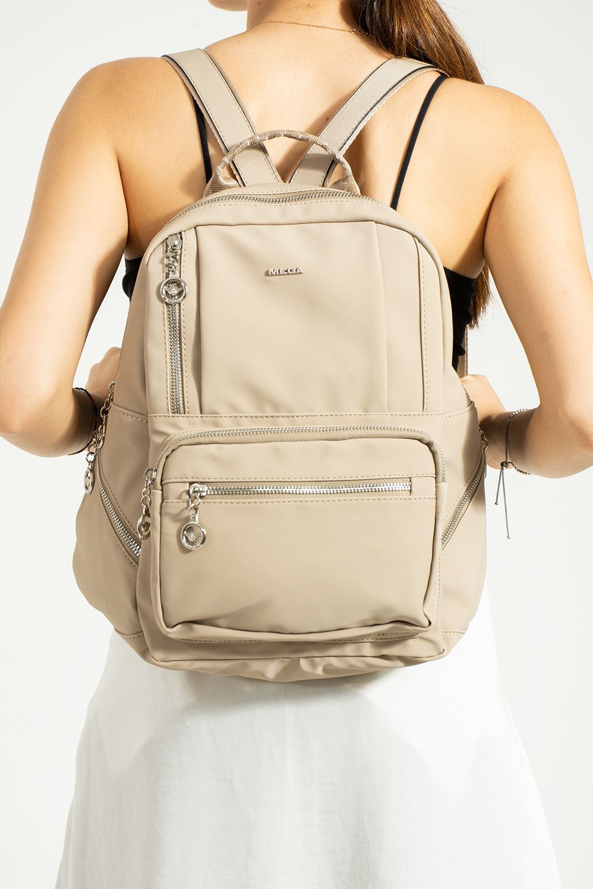 MEGA ANTA WOMEN S ORIGINAL MULTI COMPARTMENT BACKPACK Trendyol