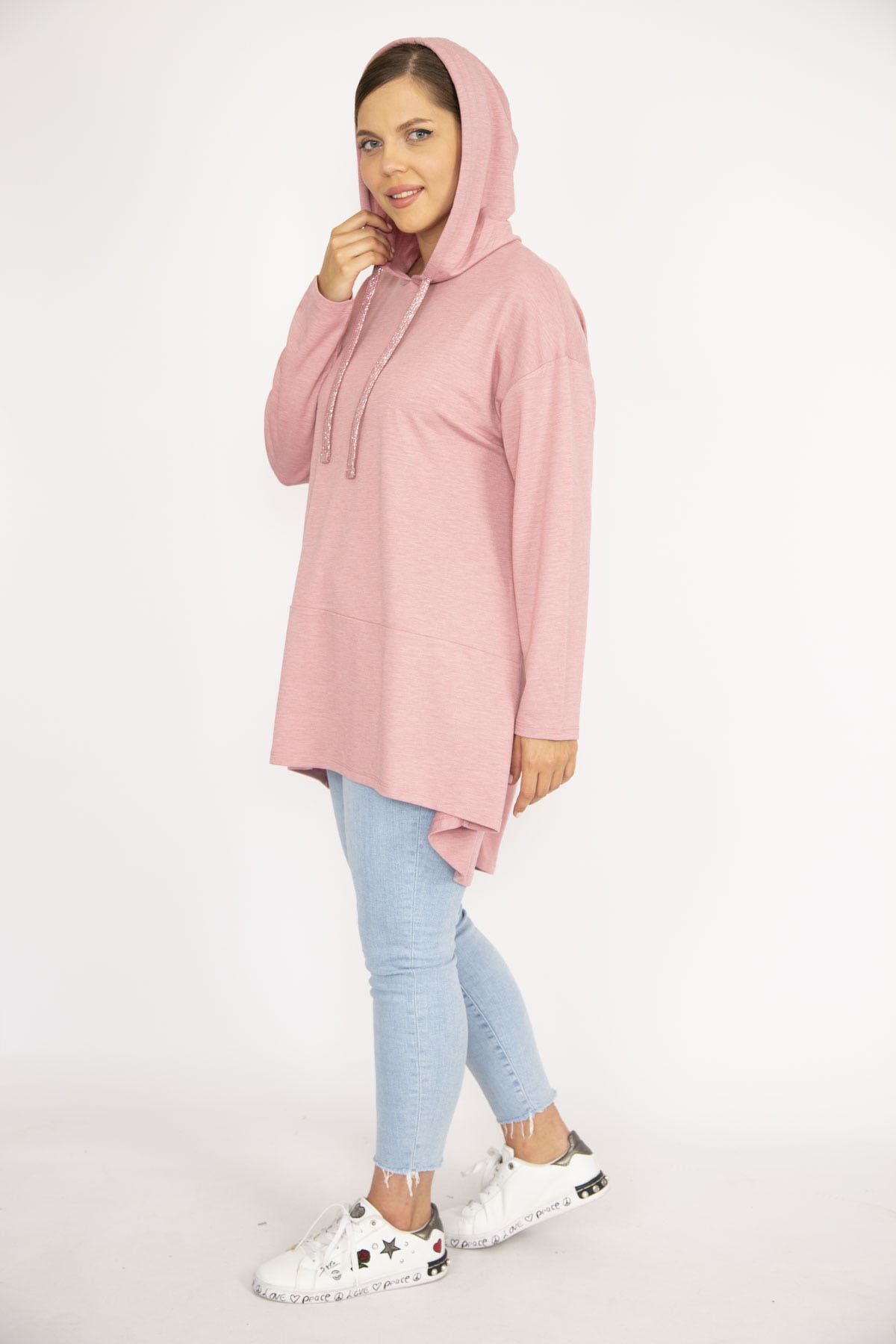 Women's plus hooded outlet sweatshirt