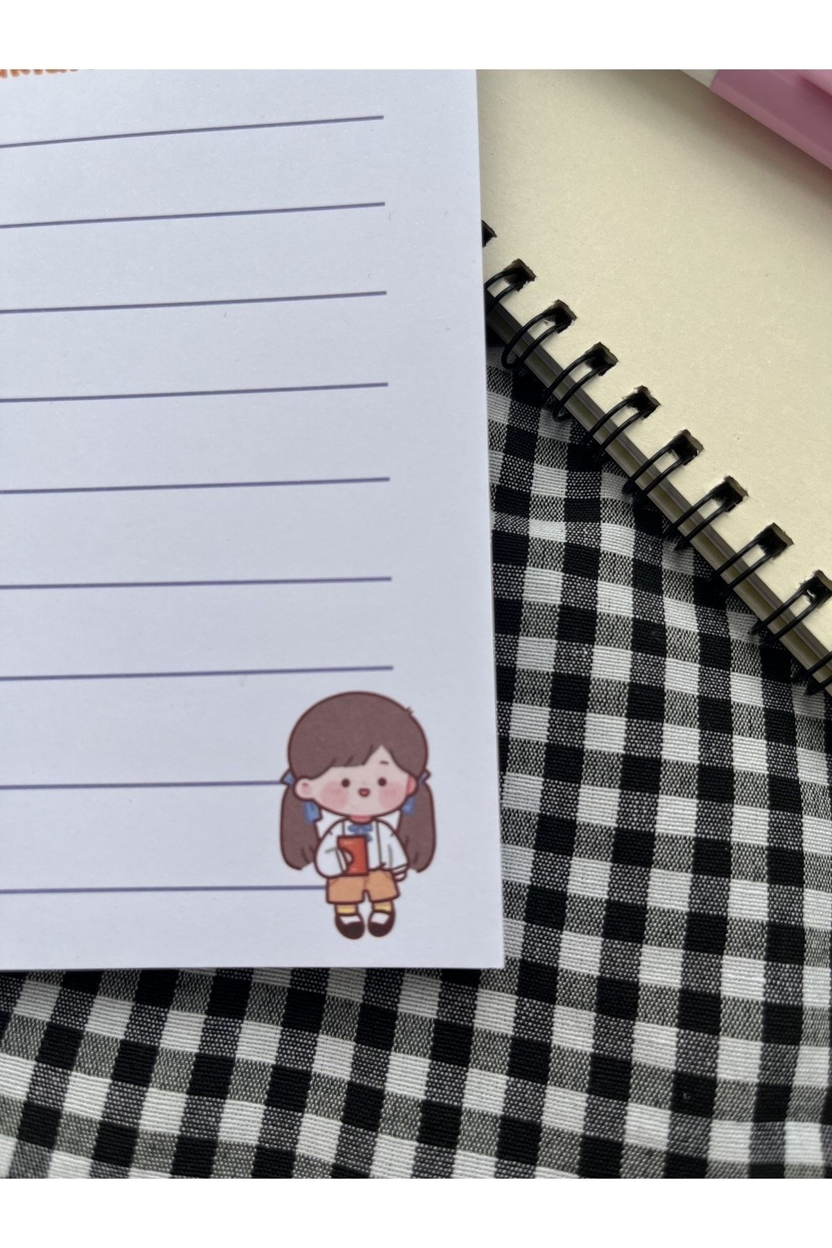 Sumicorn Design-Cute Kawaii Memo Pad, Notepad, To Do List, Memopad, Planner, A6 (10,5x14,8 cm), 100 pcs 5