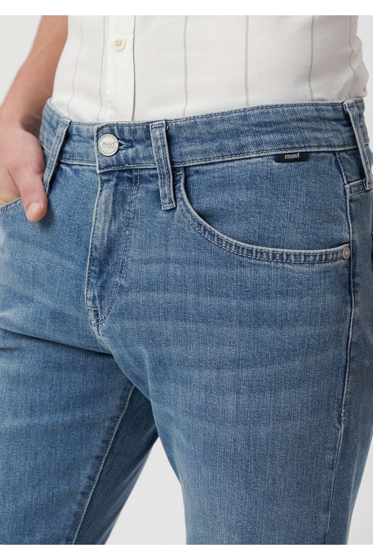 شلوار جین مردانه ماوی 20233454 - Image 6