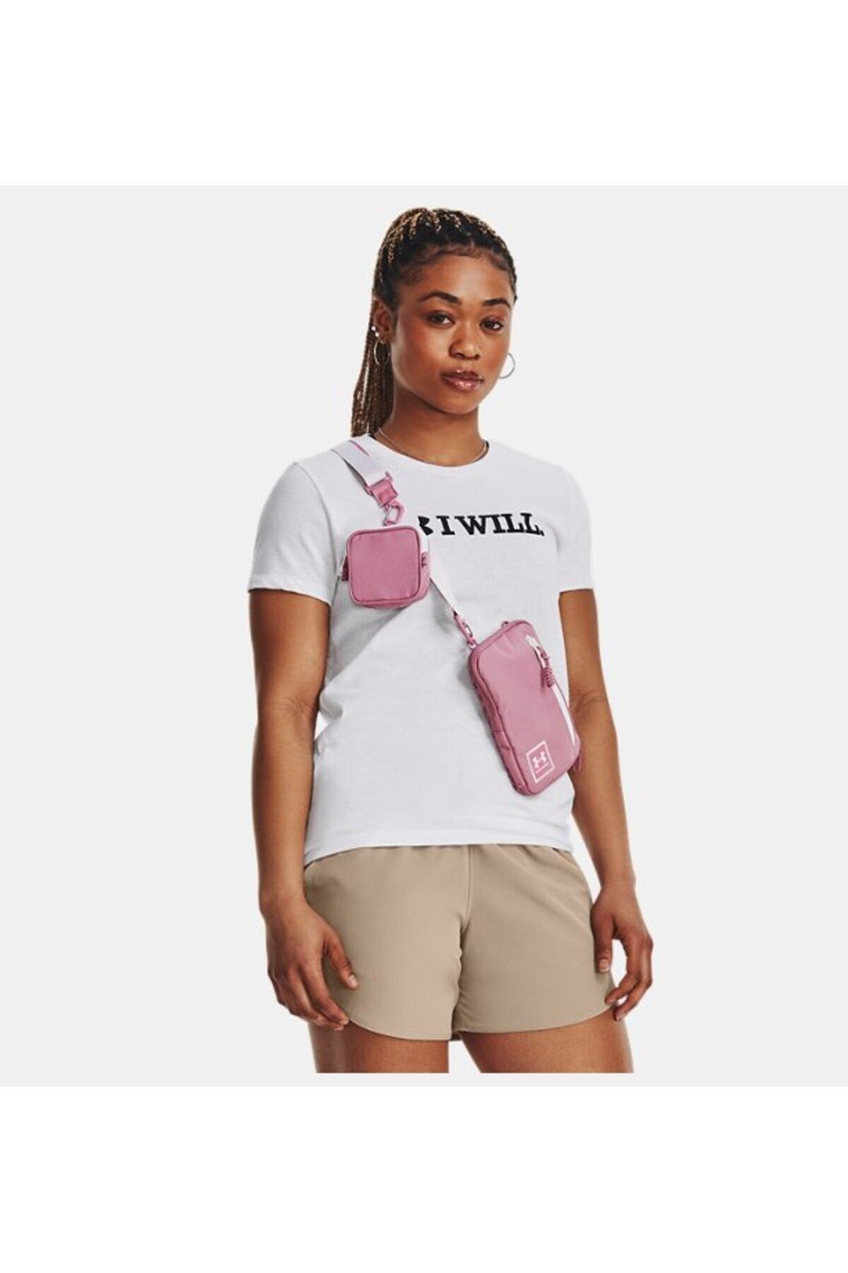 Under Armour Gym Bag Pink Plain Trendyol
