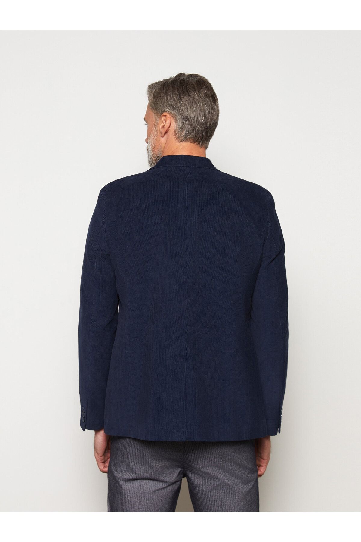 LC Waikiki-Standard Mold Velvet férfi blézer dzseki 5