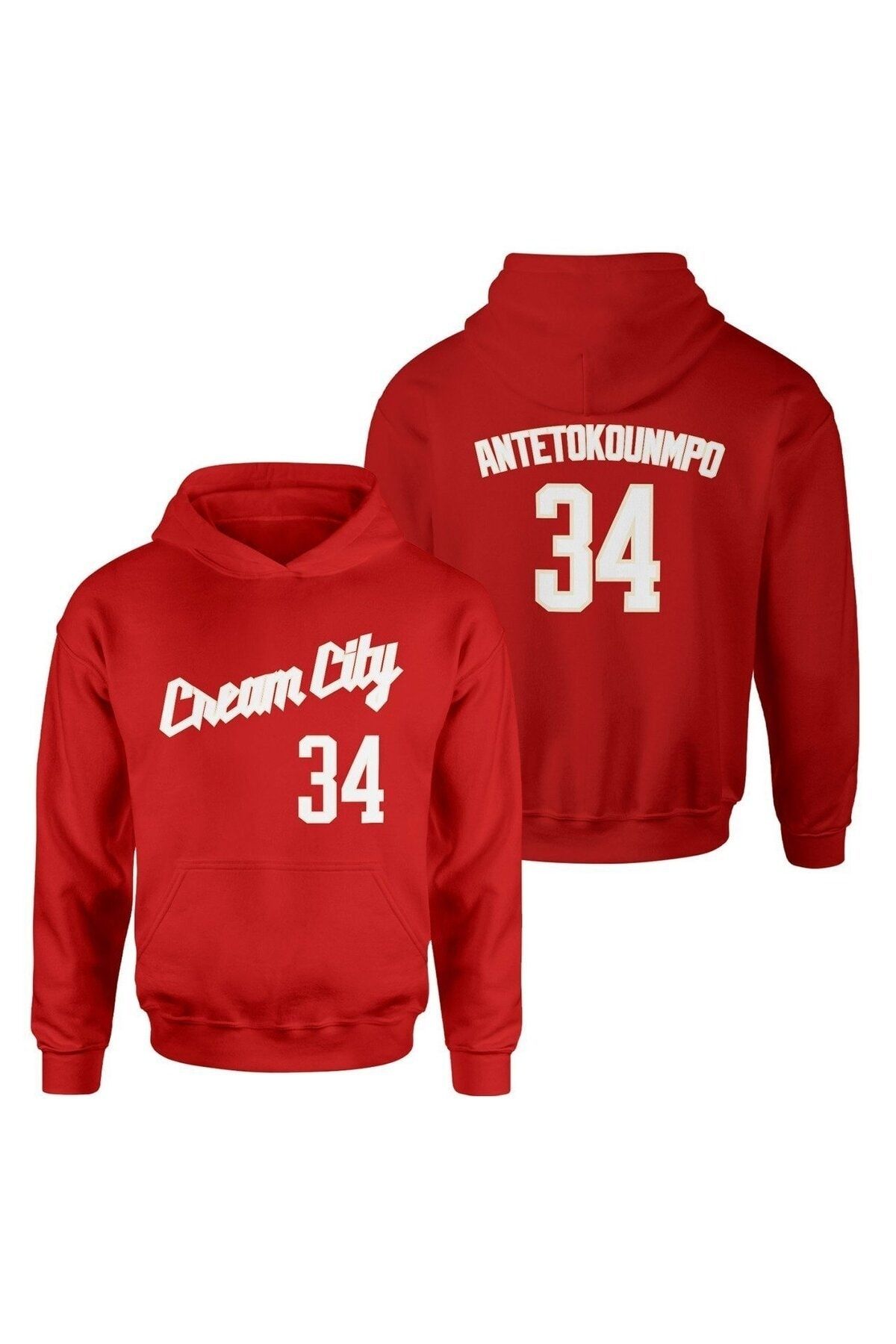 Giannis cream city hoodie top