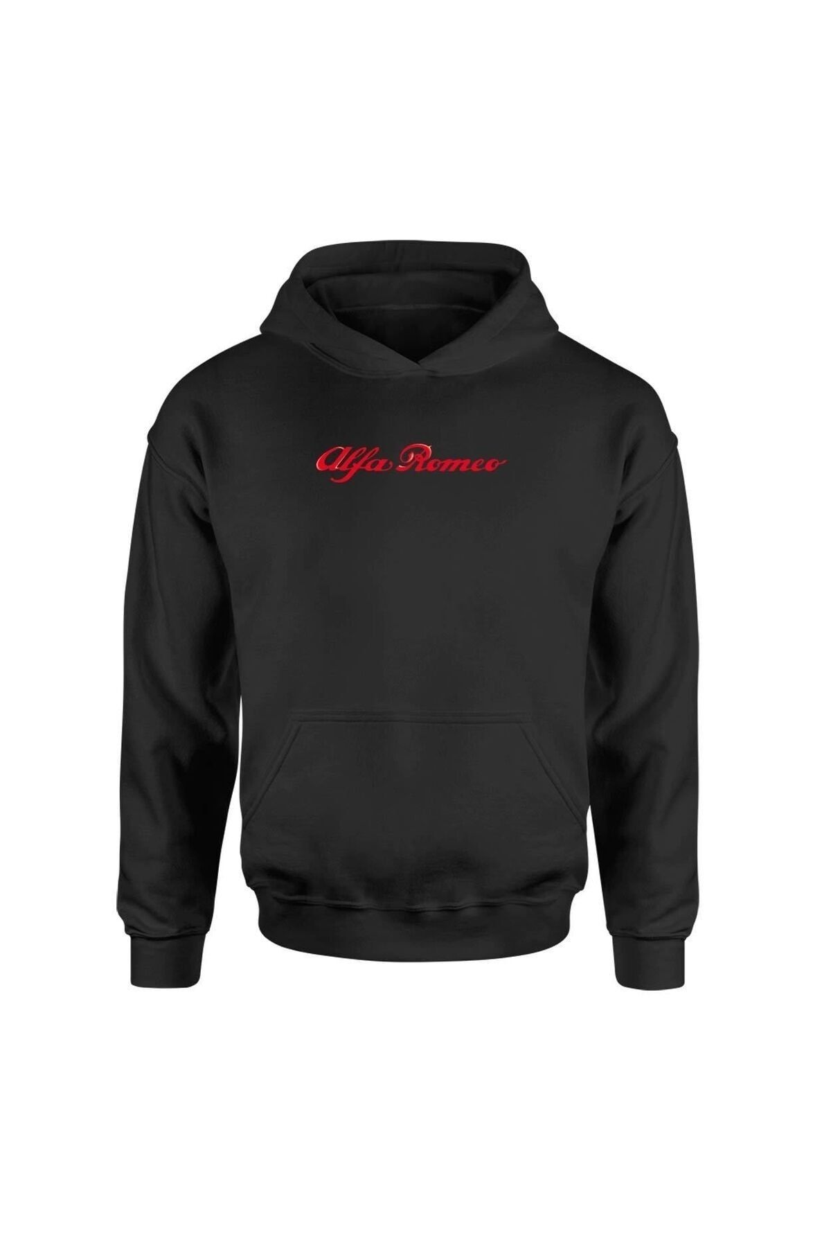 NSJ SPORTIVE Alfa Romeo F1 Team Black Hoodie Trendyol