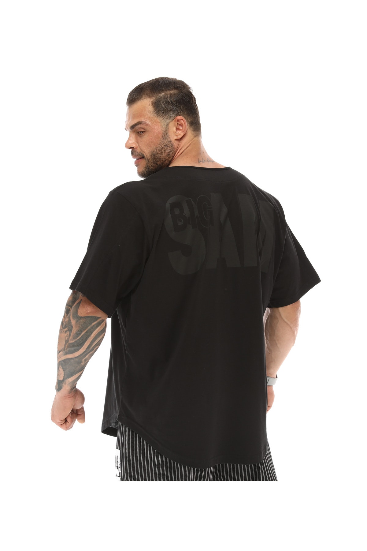 Big Sam Oversize Rag Top Antrenman Tişörtü Big Sam 3341 görsel 2