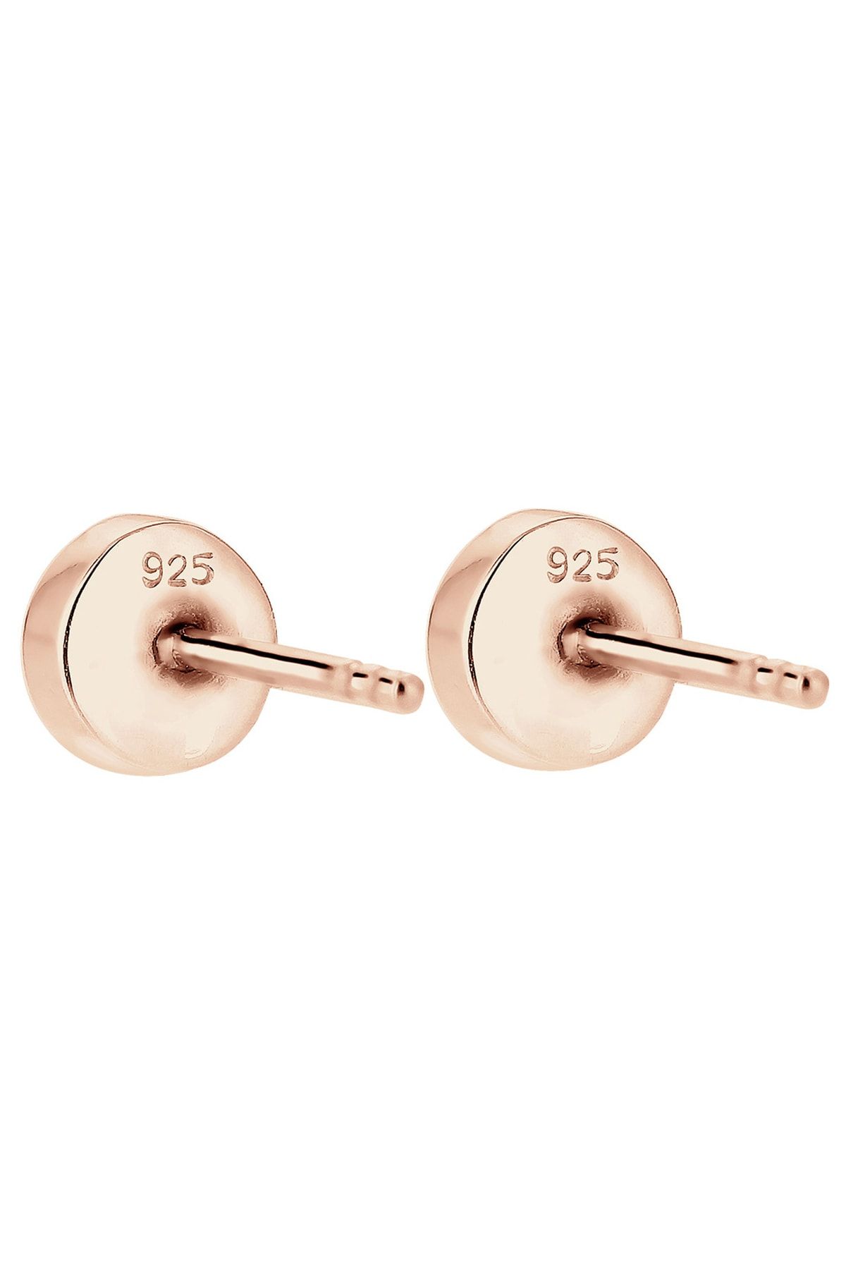ELLI-Ohrringe Basic Siyah Kristal 925 Gümüş 6
