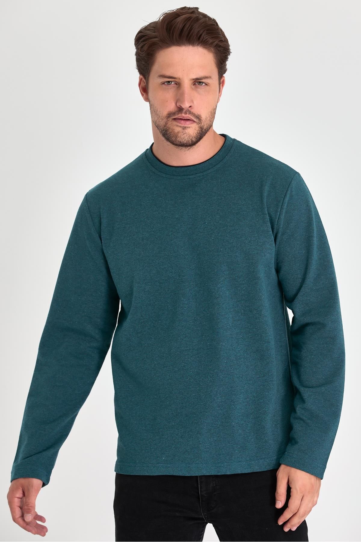 COMEOR Sweatshirt Blue Regular fit Trendyol