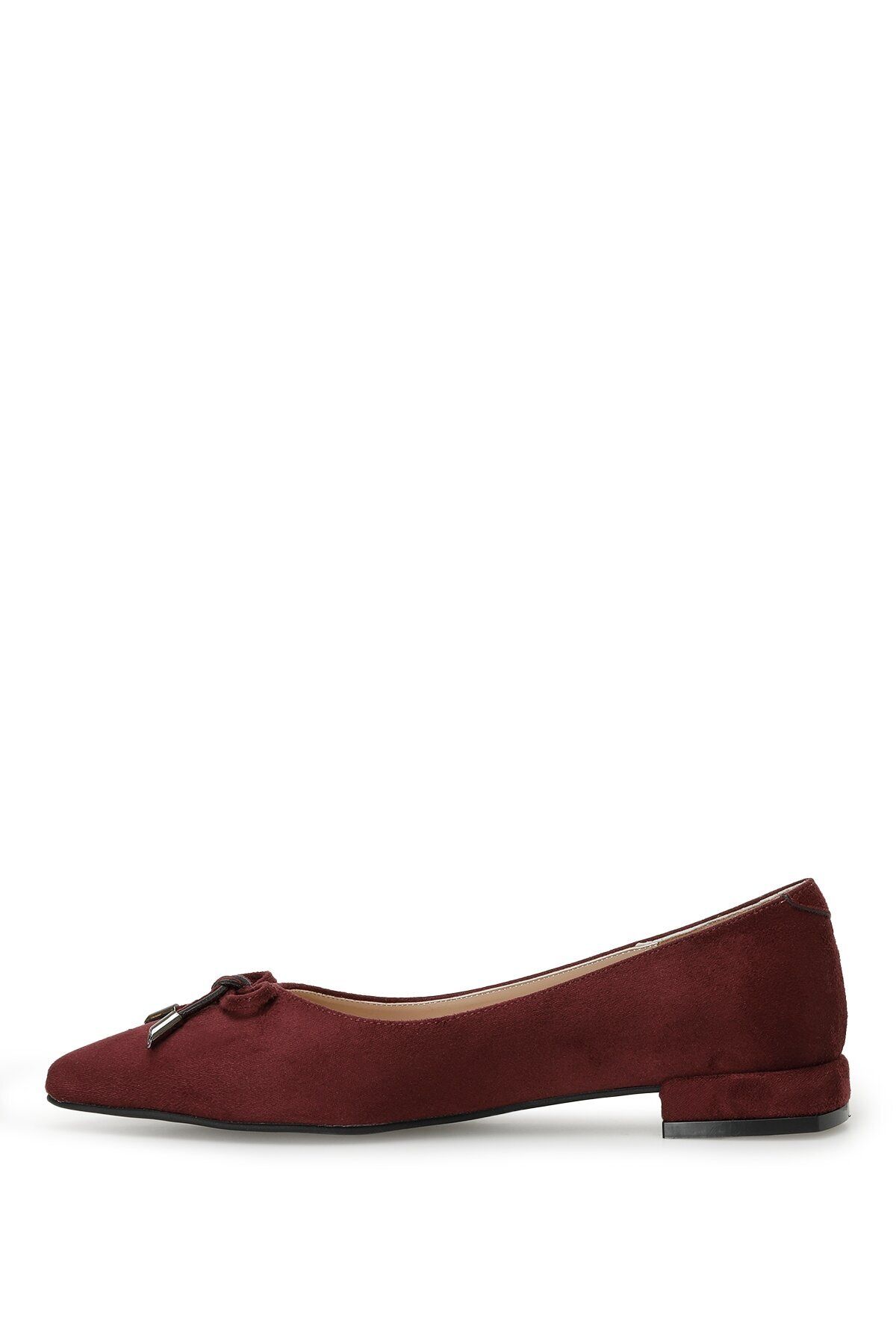 nci Ballerina Flats Burgundy Flat Trendyol