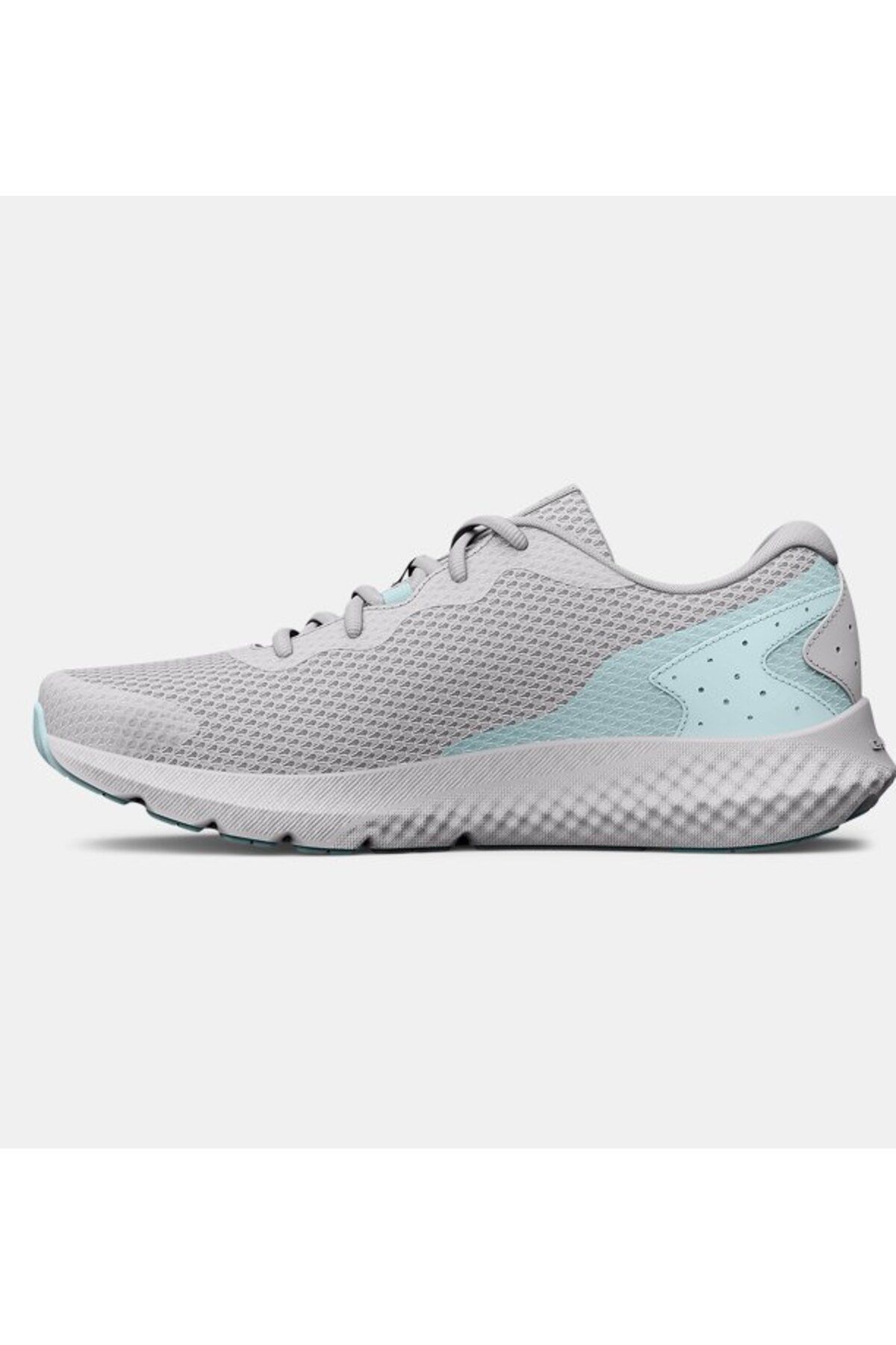 Grey under armour running shoes best sale