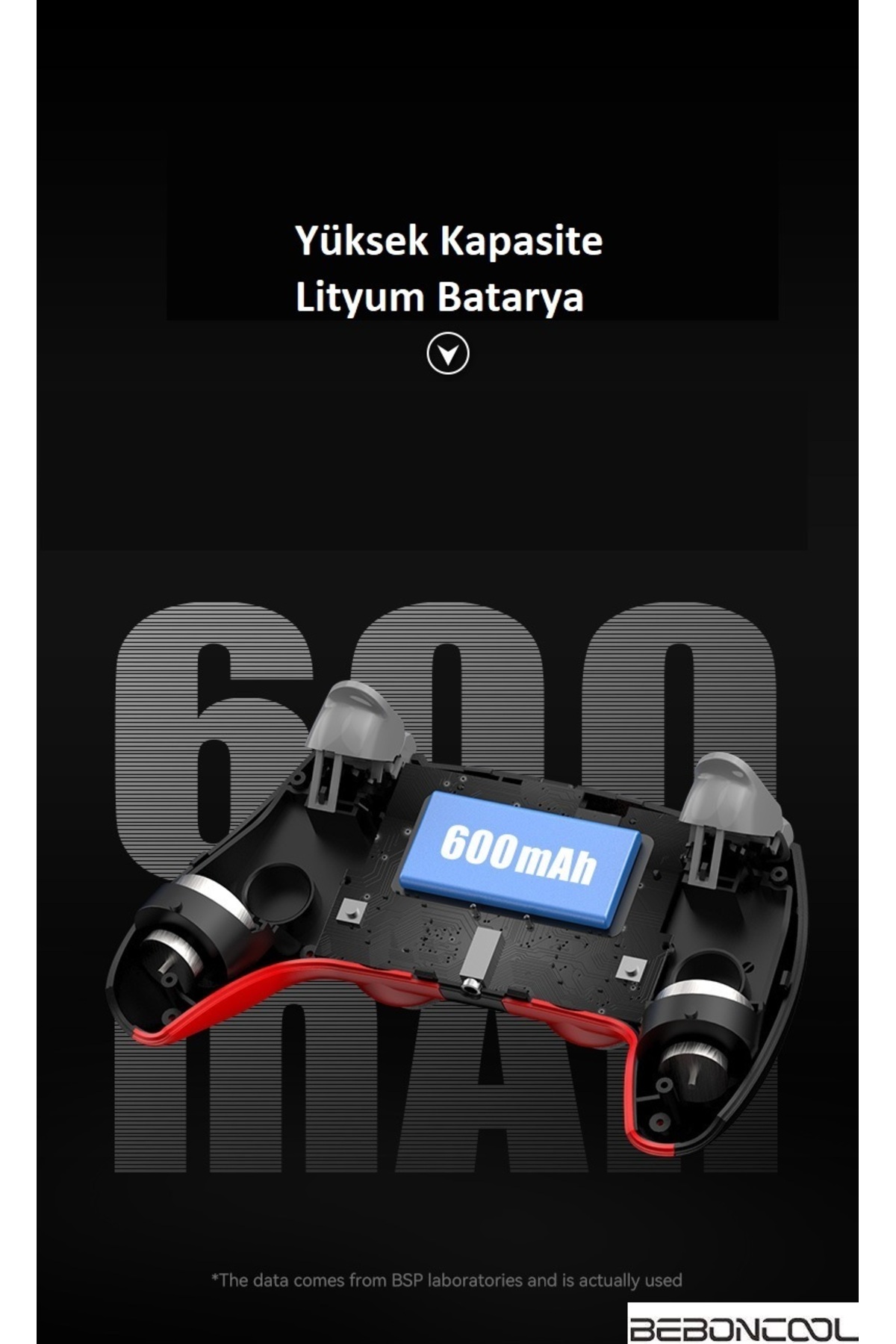 P08 PS4-PS3-Nintendo Switch-PC-IOS Uyumlu Çift Titreşimli Joystick Gamepad Kol 6