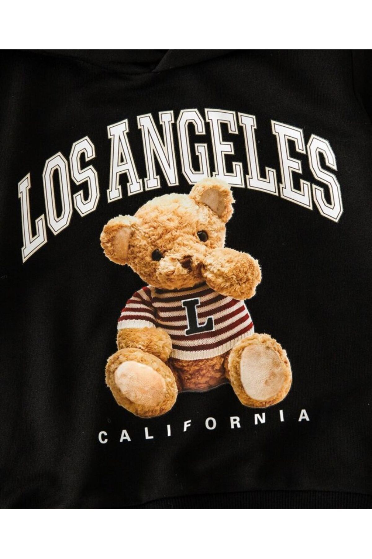 سویشرت پسرانه مشکی MORNİNG KİDS | ayıcvv اورجینال - تصویر 3