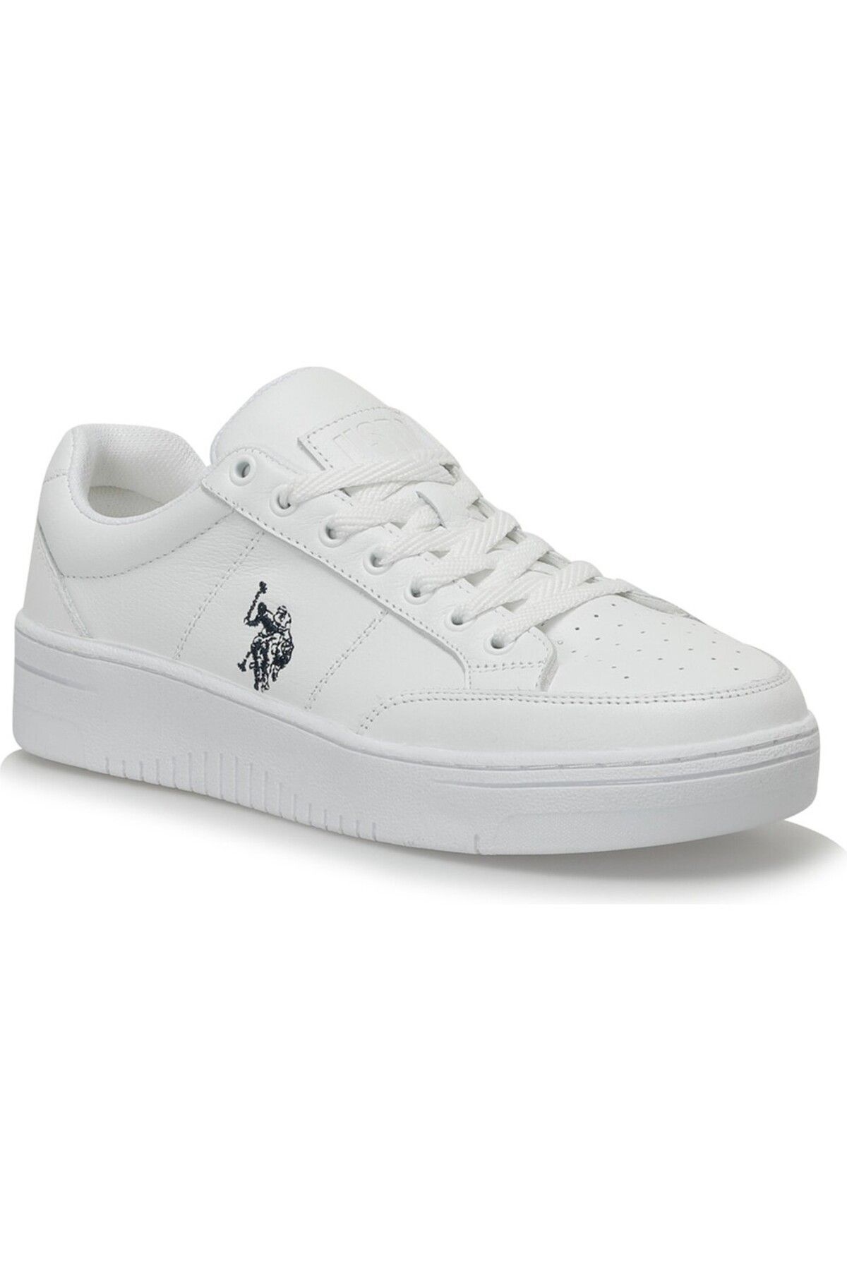 U.S. Polo Assn. U.S. Polo AssnVas ly White Genuine Leather Men s Sneakers
