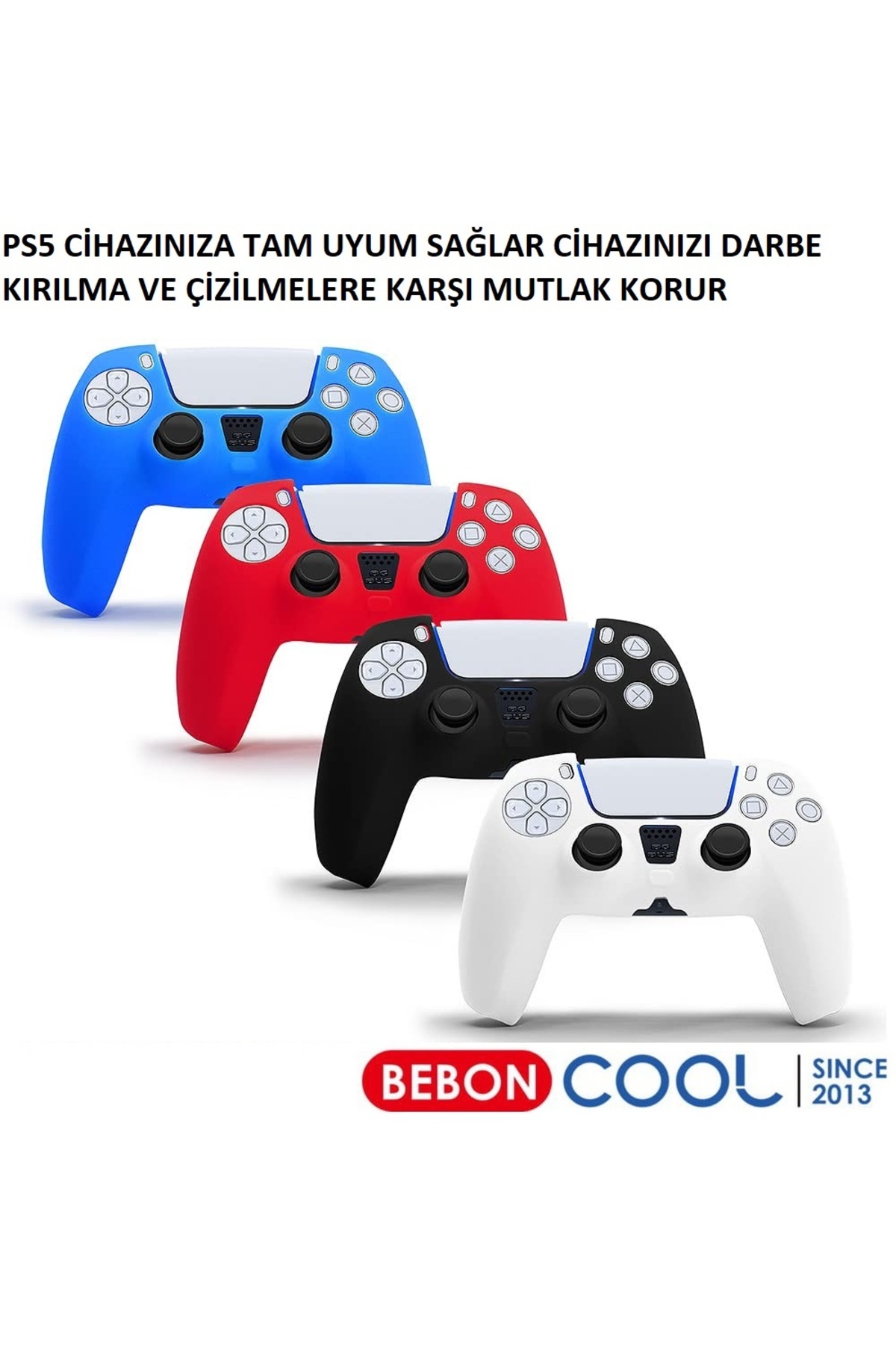 Ps5 Dualsense Uyumlu Koruyucu Silikon Kılıf 3