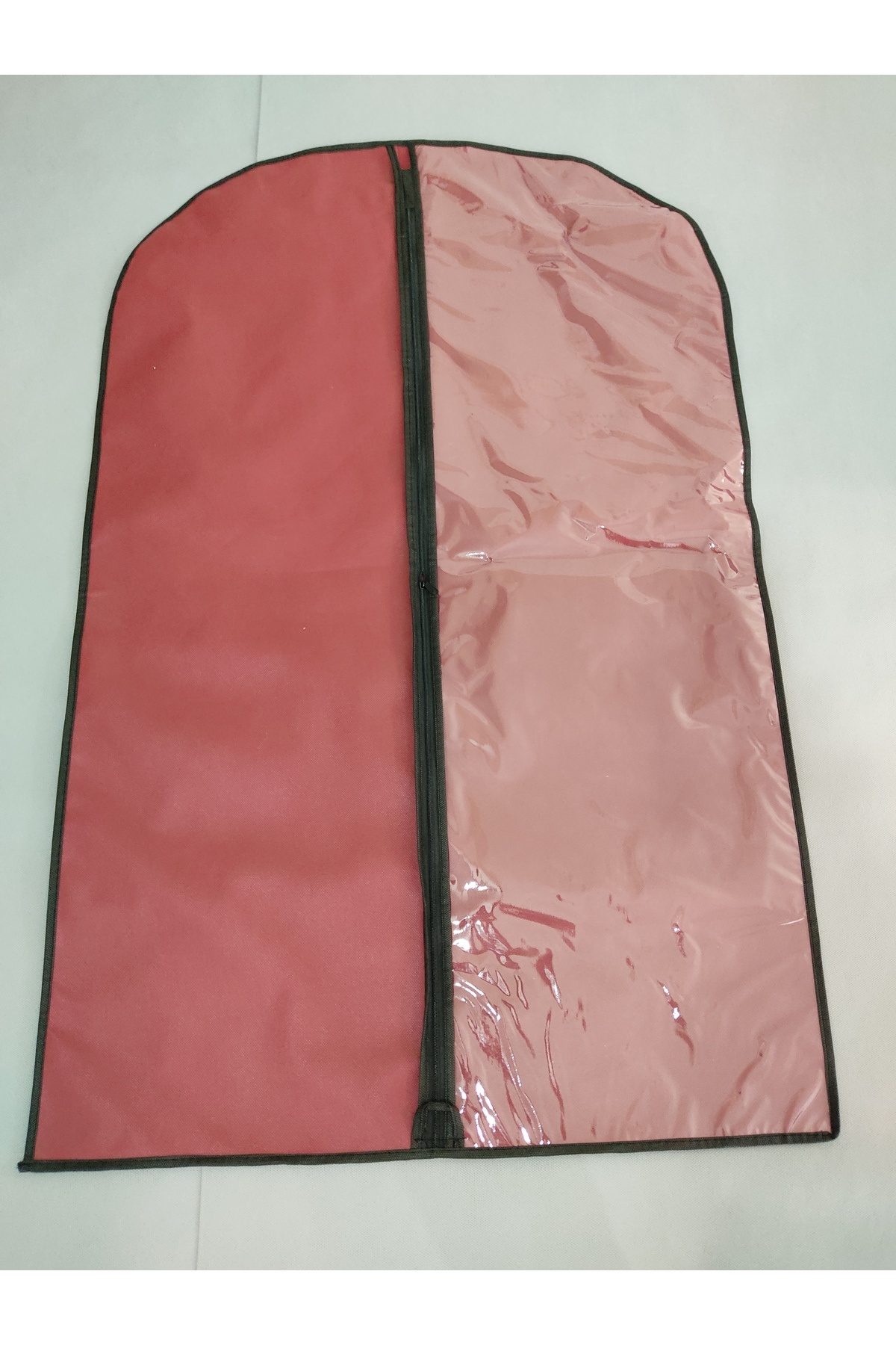 Takım Elbise Kılıfı, Taşıma ve Koruyucu Hurç-Gamboç 64x100 cm, Bordo Renk