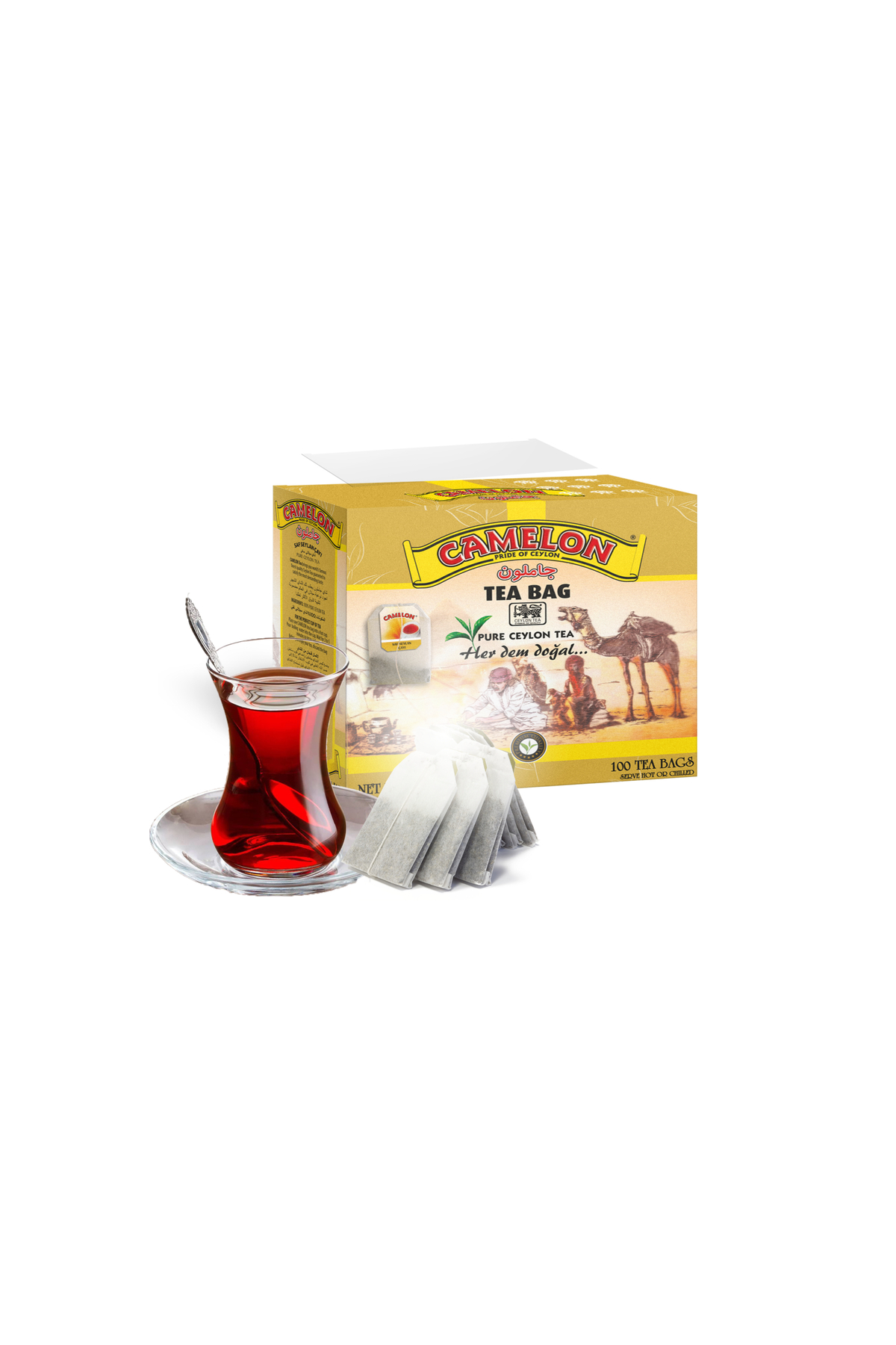 CAMELON TEA Camelon Sallama Süzen Poşet Çay 100'lü