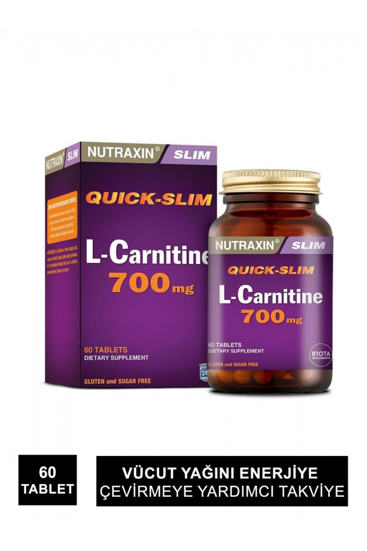 L-Carnitine 700 mg 60 Kapsül