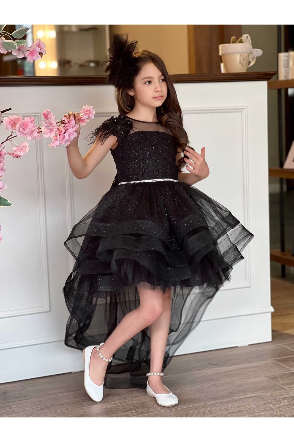Ladybug Kids Layer Evening Costume 3pcs Set
