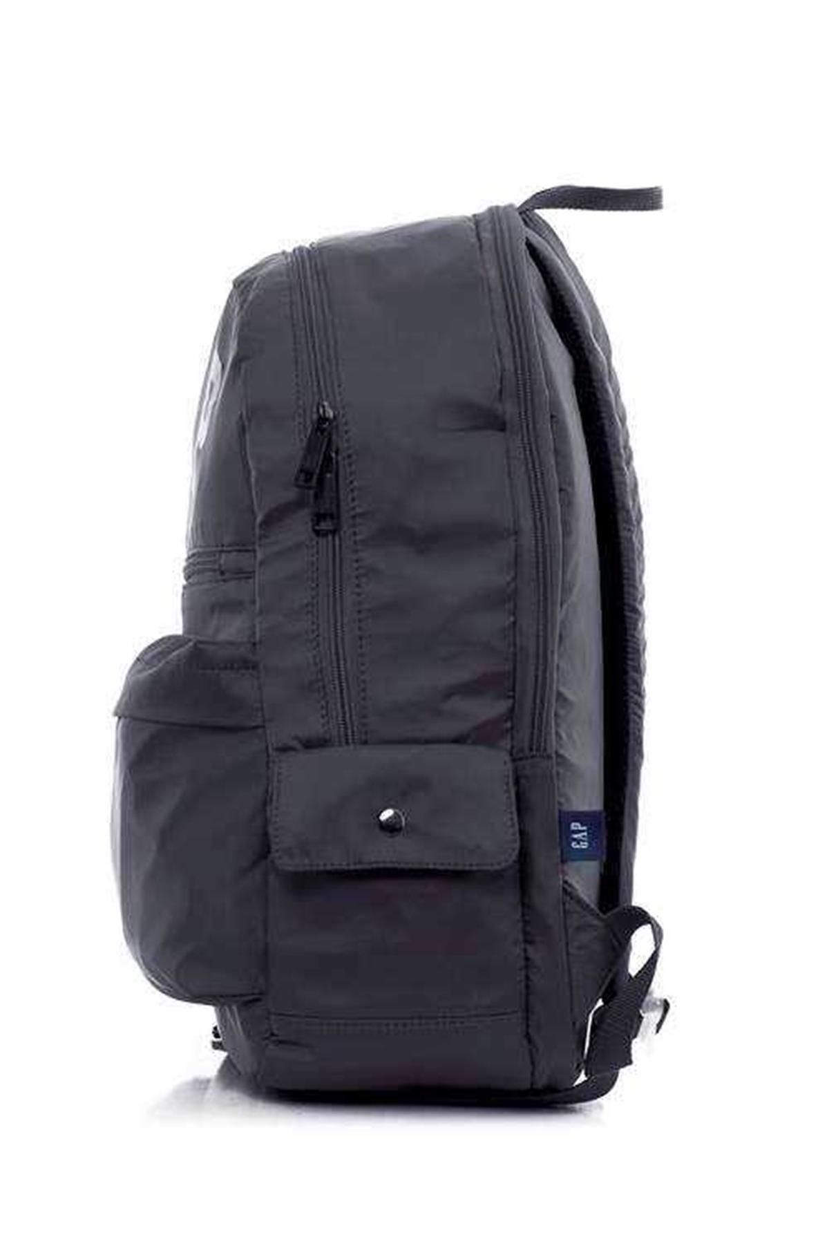 GAP Black Double Compartment Backpack 03448