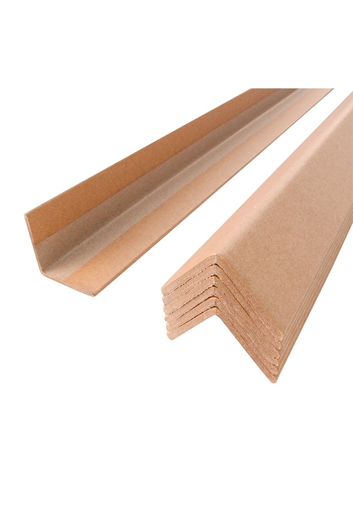 BGCPAK AMBALAJ-50x50 CARTON CORNER (100-Pack) - 5 mm thickness - 1000 mm length - CORNER PROTECTION CARTON 2