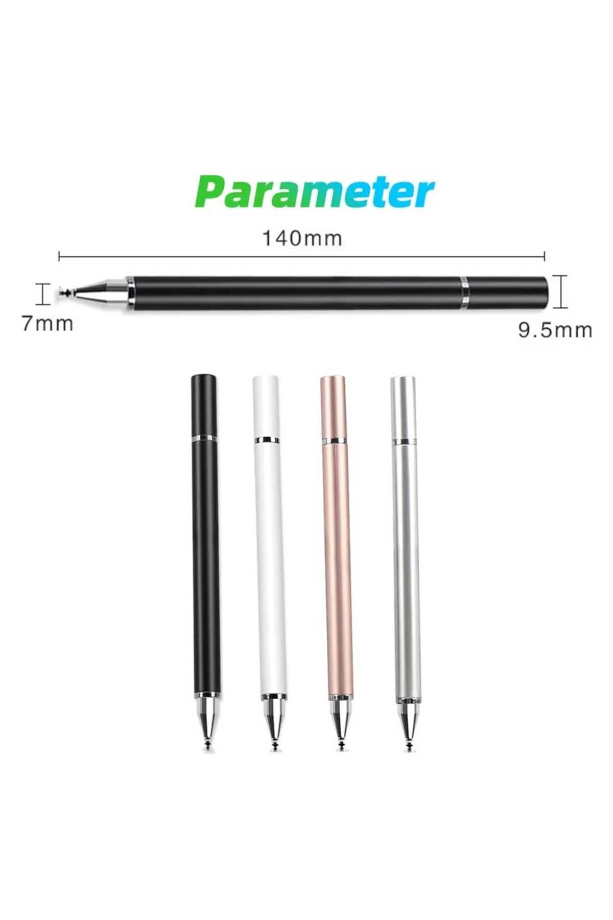 Asfal-Android and iOS Compatible Touch Pen 2 in 1 Pen Stylus Pen Compatible with All Phones and Tablets 3