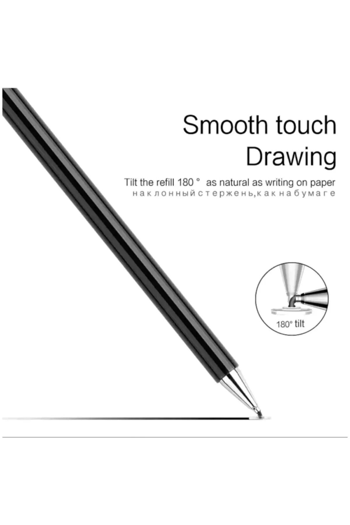 Asfal-Android and iOS Compatible Touch Pen 2 in 1 Pen Stylus Pen Compatible with All Phones and Tablets 3