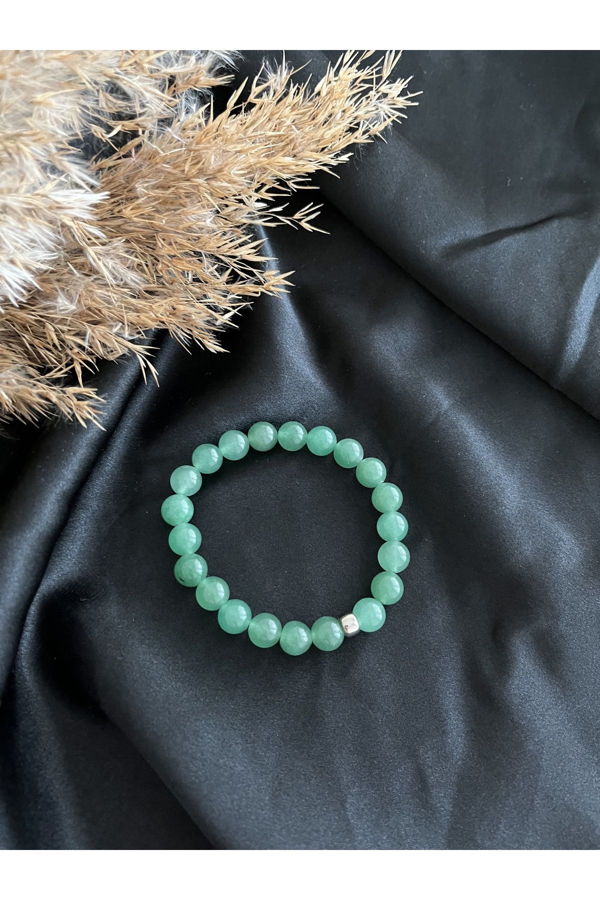 Mistik Tasarım-Natural Aventurine Stone Bracelet 3