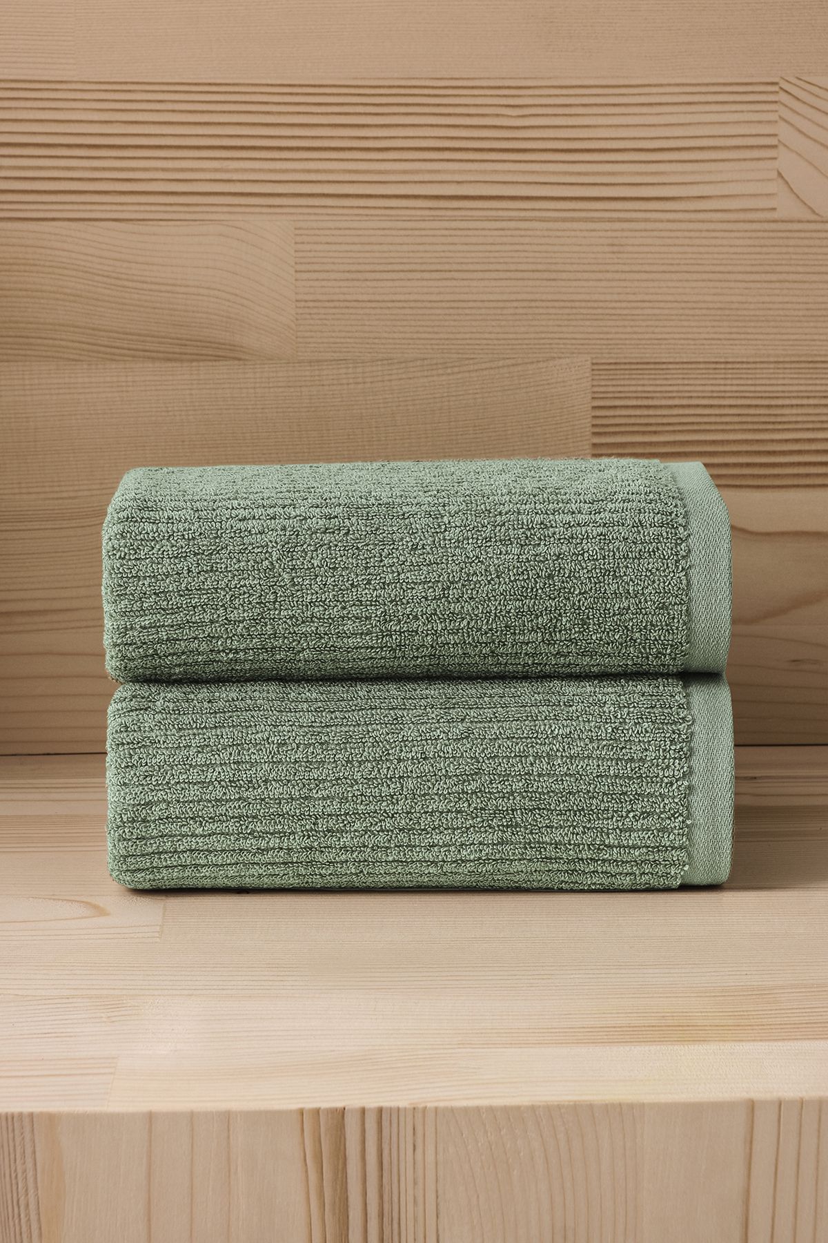 حوله سبز Pana 303 Trend جدید ، 50x90 cm 2 remium COTTONMANIA
