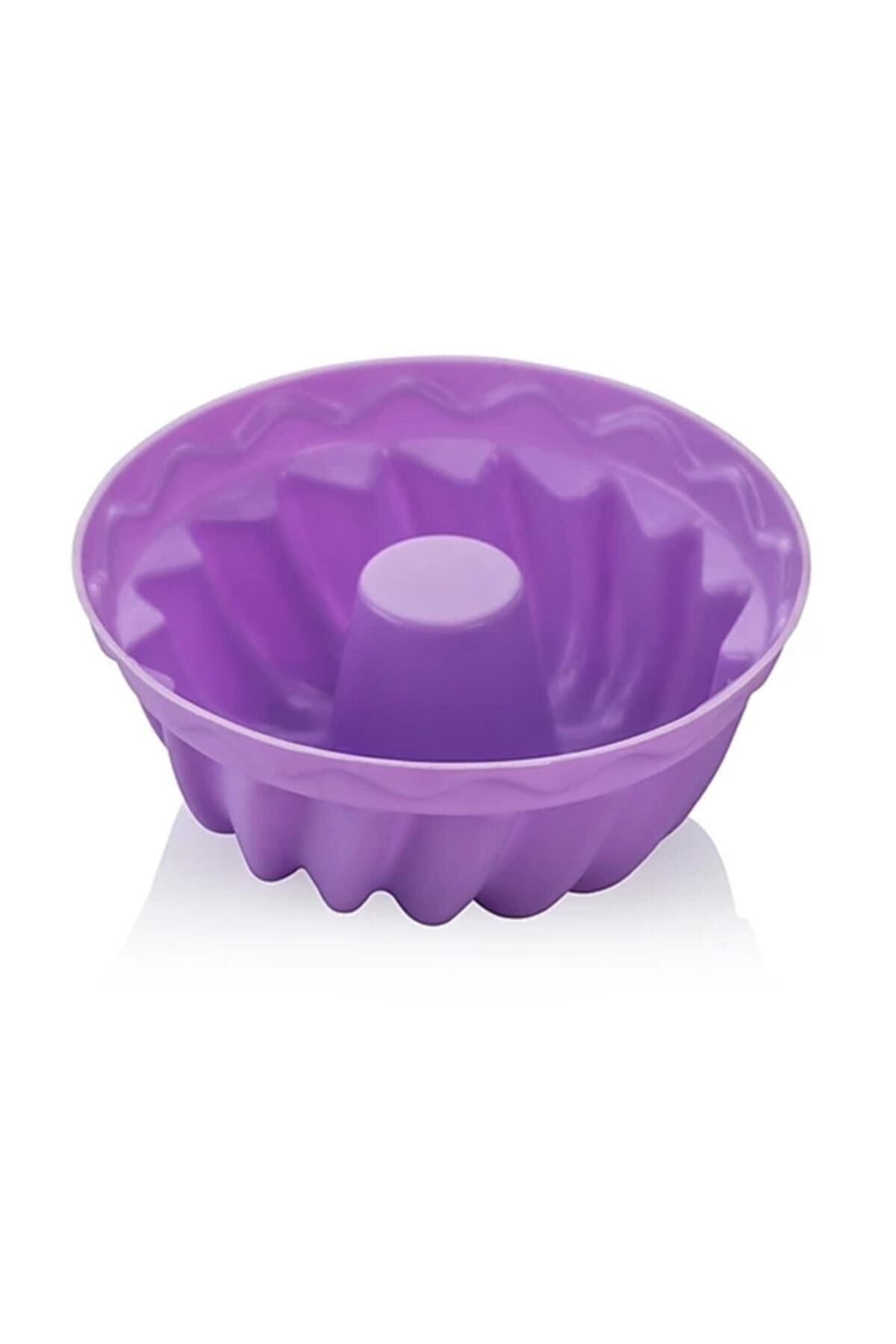 bimbambom-Silicone Muffin Purple Cup Cake Mold 12 Pieces 2