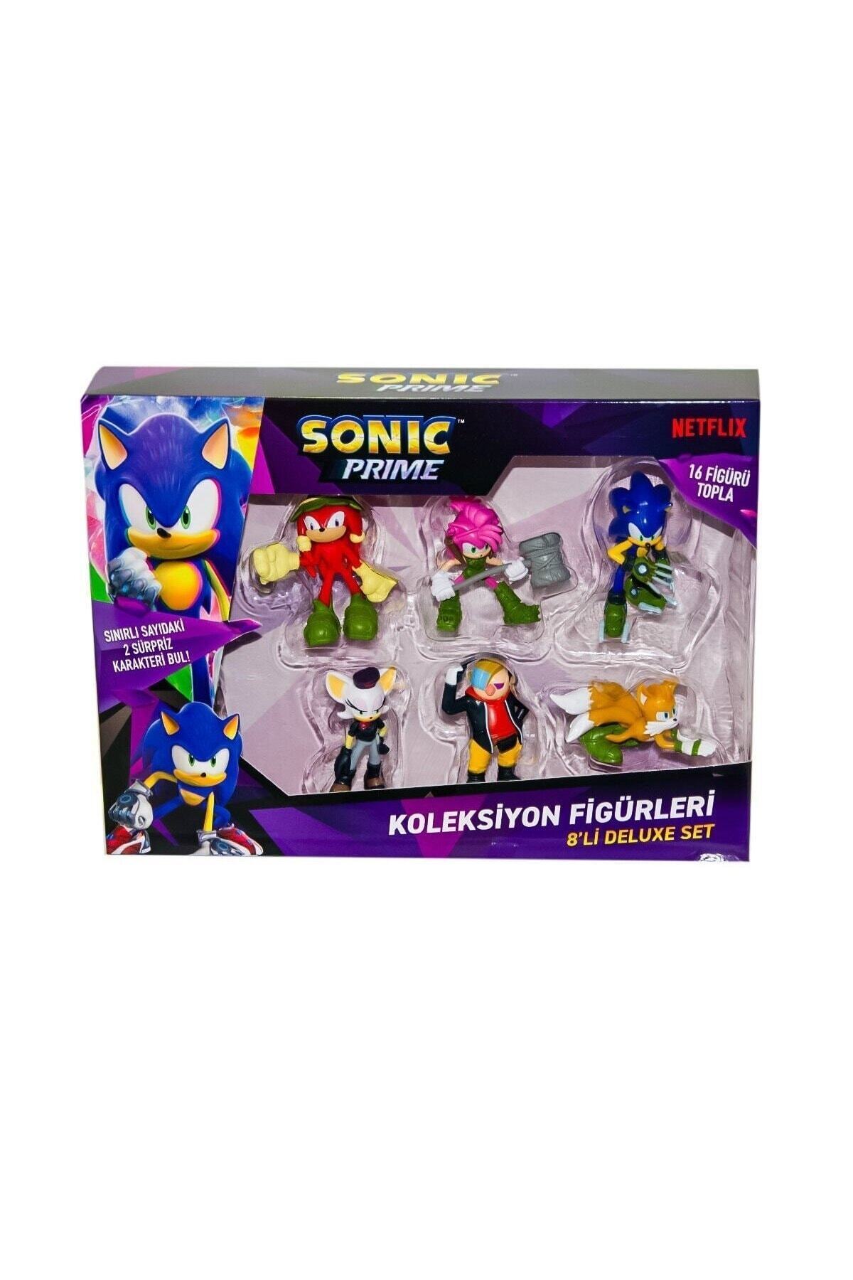 scntoys Sonic 8li Figür Set Asortili 2 Nadir Ürün Şansı OYUNCAK