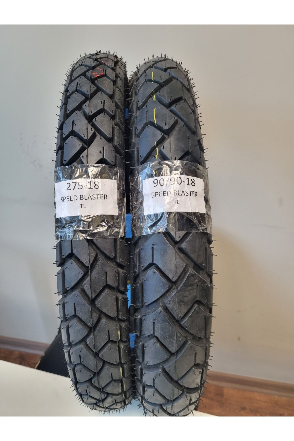 RALCO TYRES HONDA CBF 150 / CB 125E ÖN/ARKA SET 275-18 VE 90/90-18 DUBLEKS LASTİK SPEEDBLASTERSET