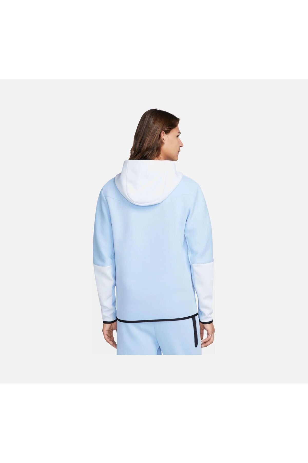 Nike Sportswear Windrunner Tech Fleece Full Zip Hoodie Mavi Erkek Sweatshirt Fiyat Yorumlar Trendyol