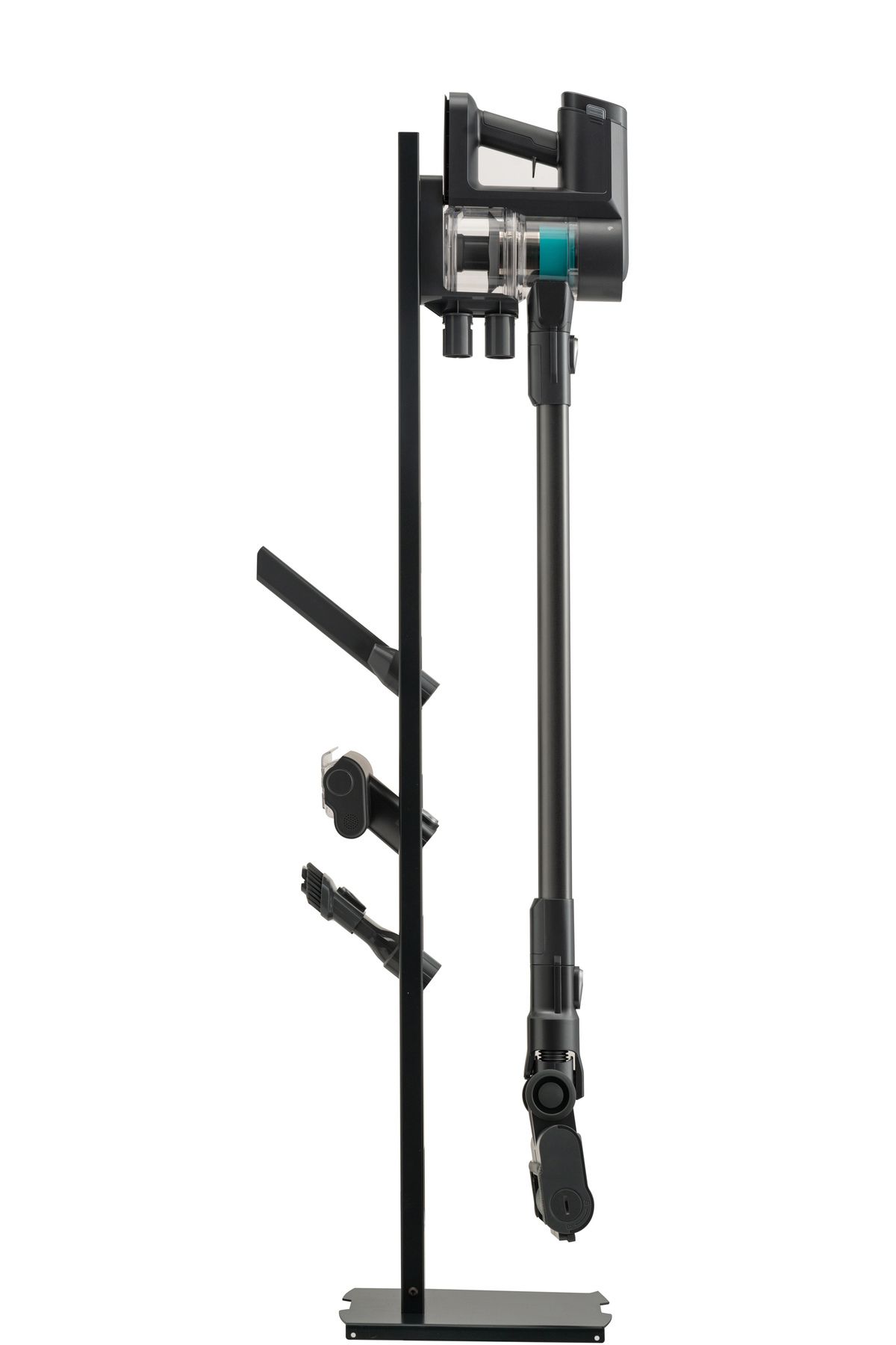 STARK-Anthracite Colored Vacuum Cleaner Stand Compatible with Dreame 1c, V8, V9, V9b, V9p, V10 Models - Square Base 3