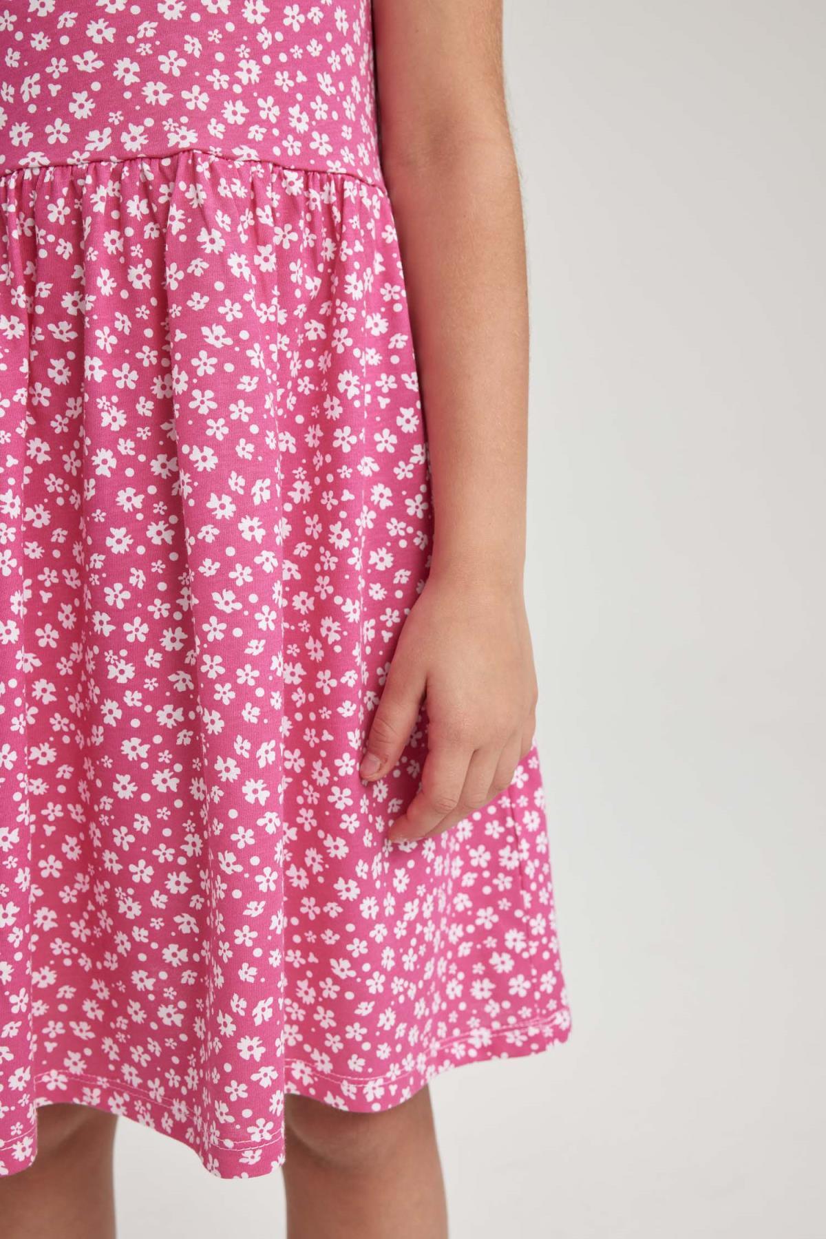 لباس مجلسی دخترانه صورتی دفکتوDefacto | B0673A823SM اورجینال - تصویر 6