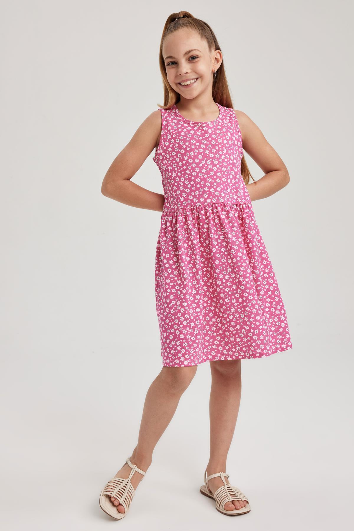 لباس مجلسی دخترانه صورتی دفکتوDefacto | B0673A823SM اورجینال - تصویر 2