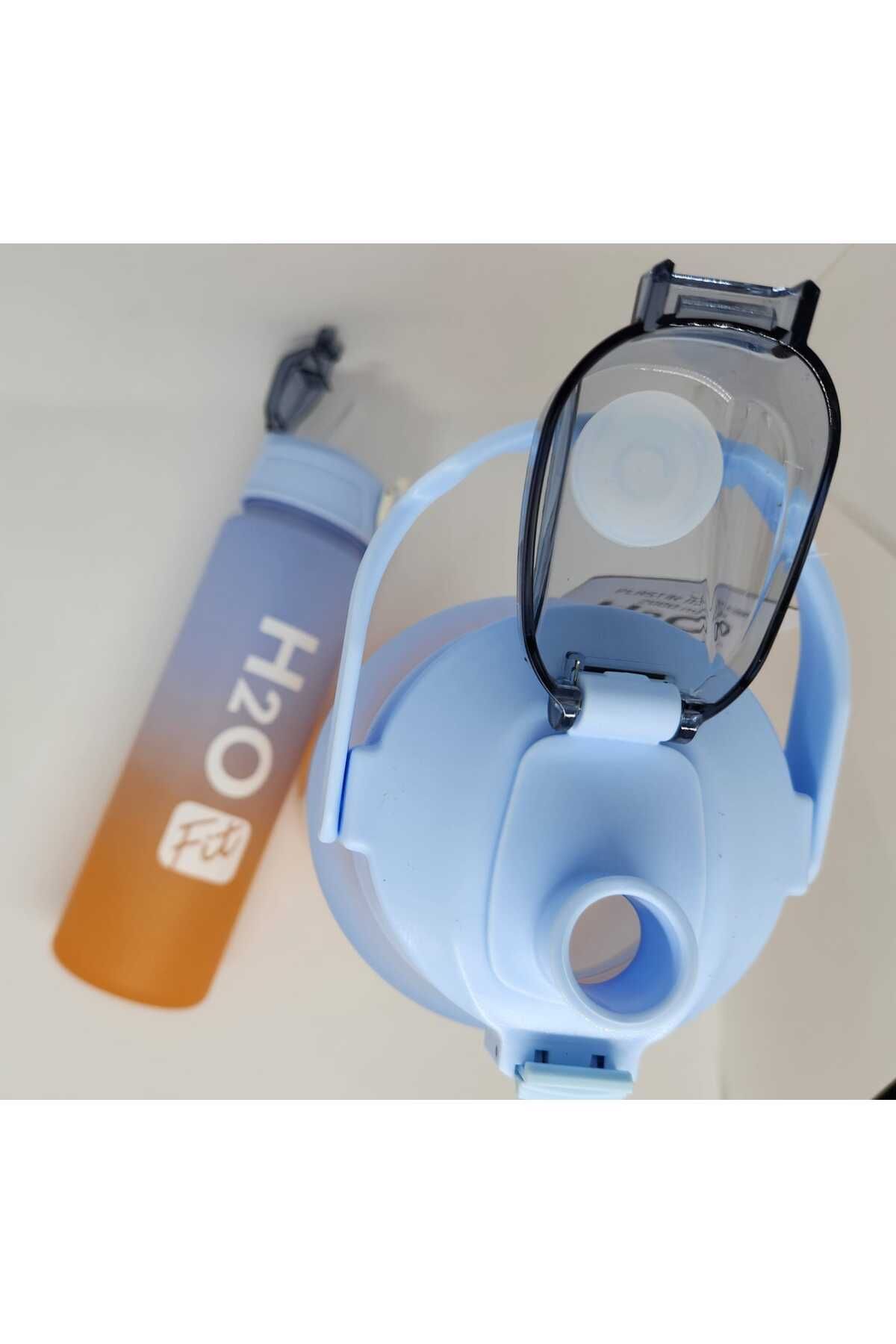 fit-H2O Blue-Orange Double Flask Set Large:2000ml Small:750ml 3