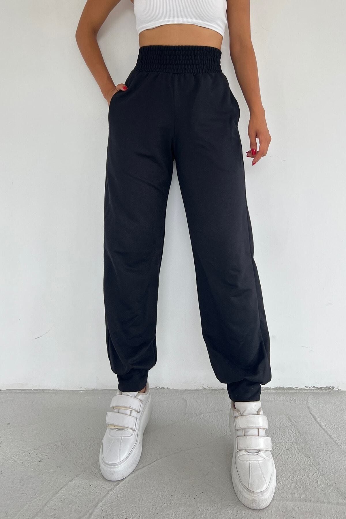 Black baggy deals sweatpants womens