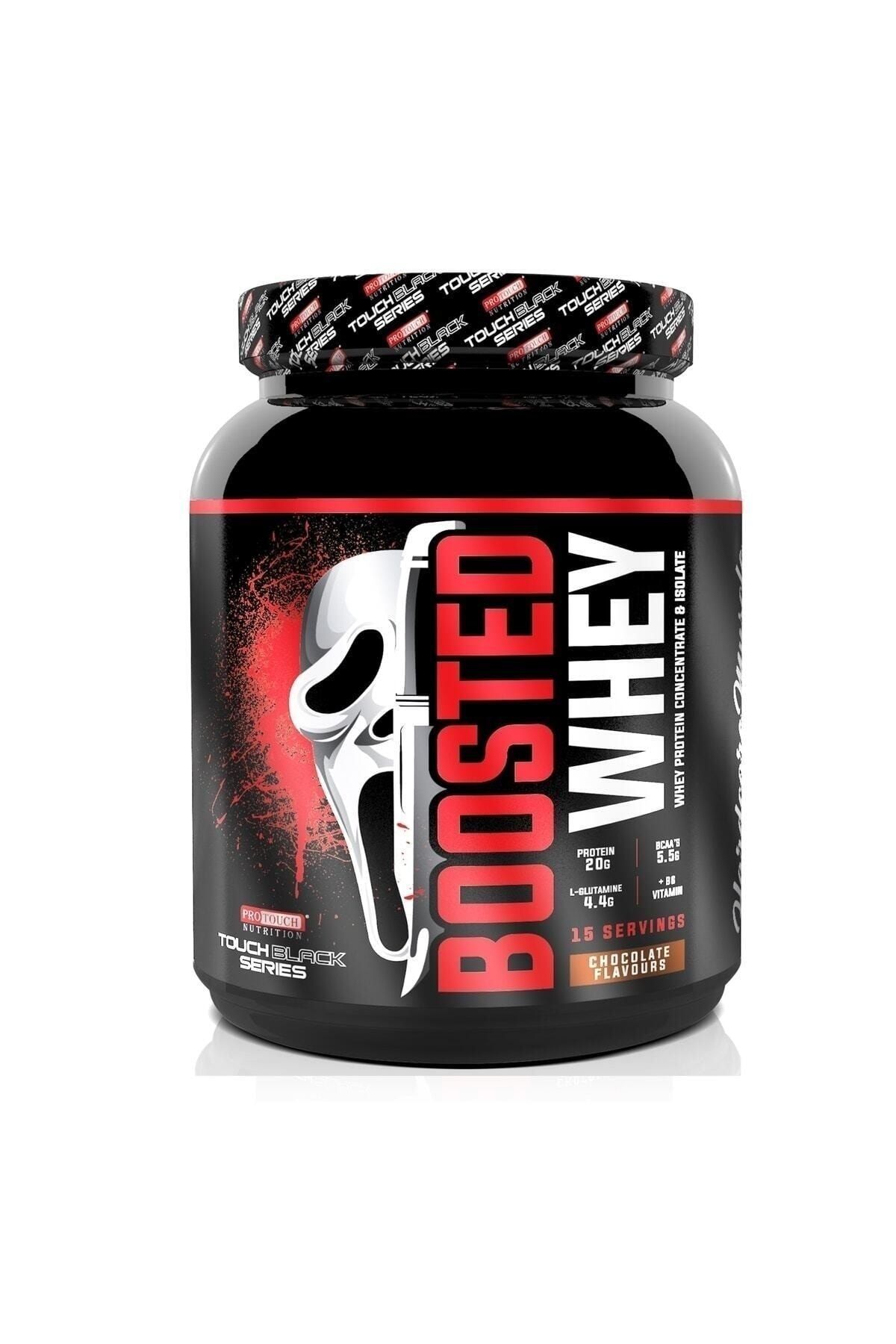 Touch Black Serisi Boosted Whey 450 Gr Cikolata Aromalı Whey Protein Tozu
