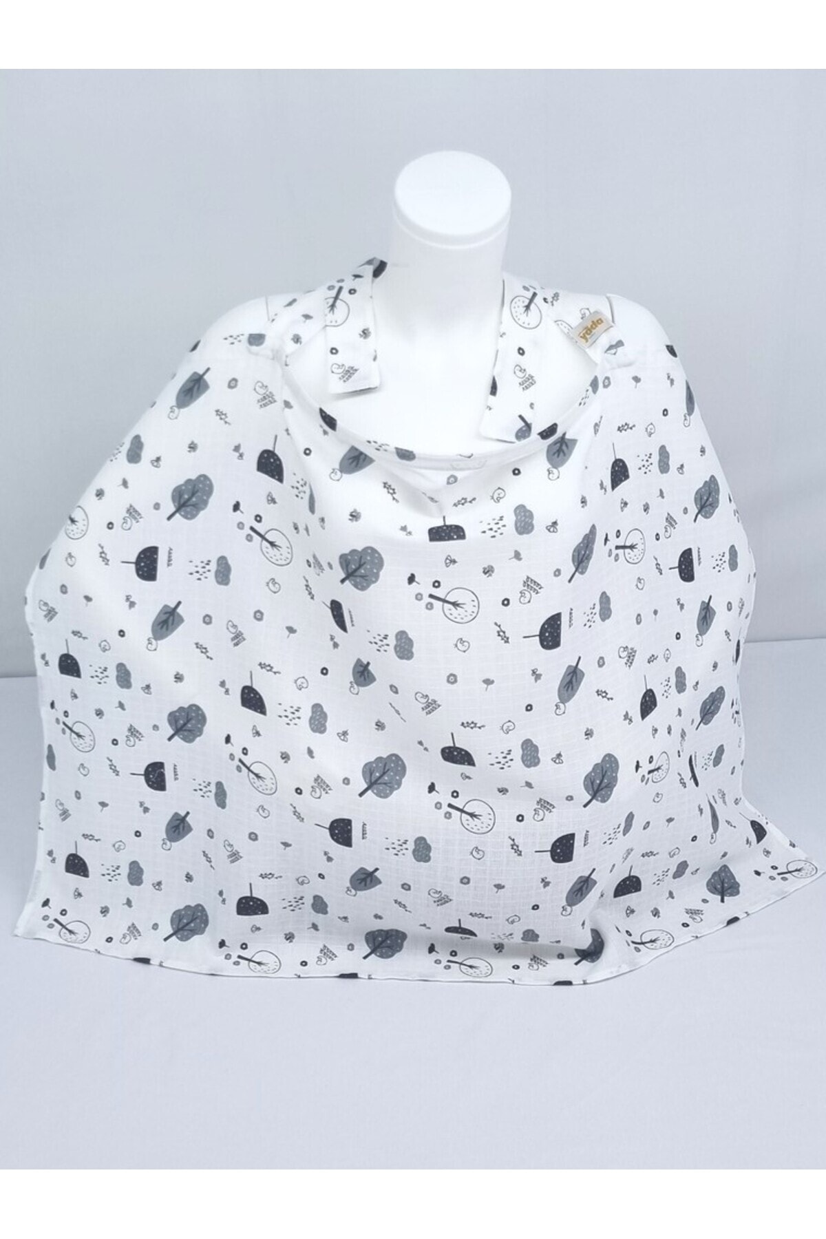 Yada Baby %100 Organik Pamuktan Müslin Emzirme Önlüğü (kumaşlarımız Sertifikalıdır) fotoğrafı 3 (önizleme)